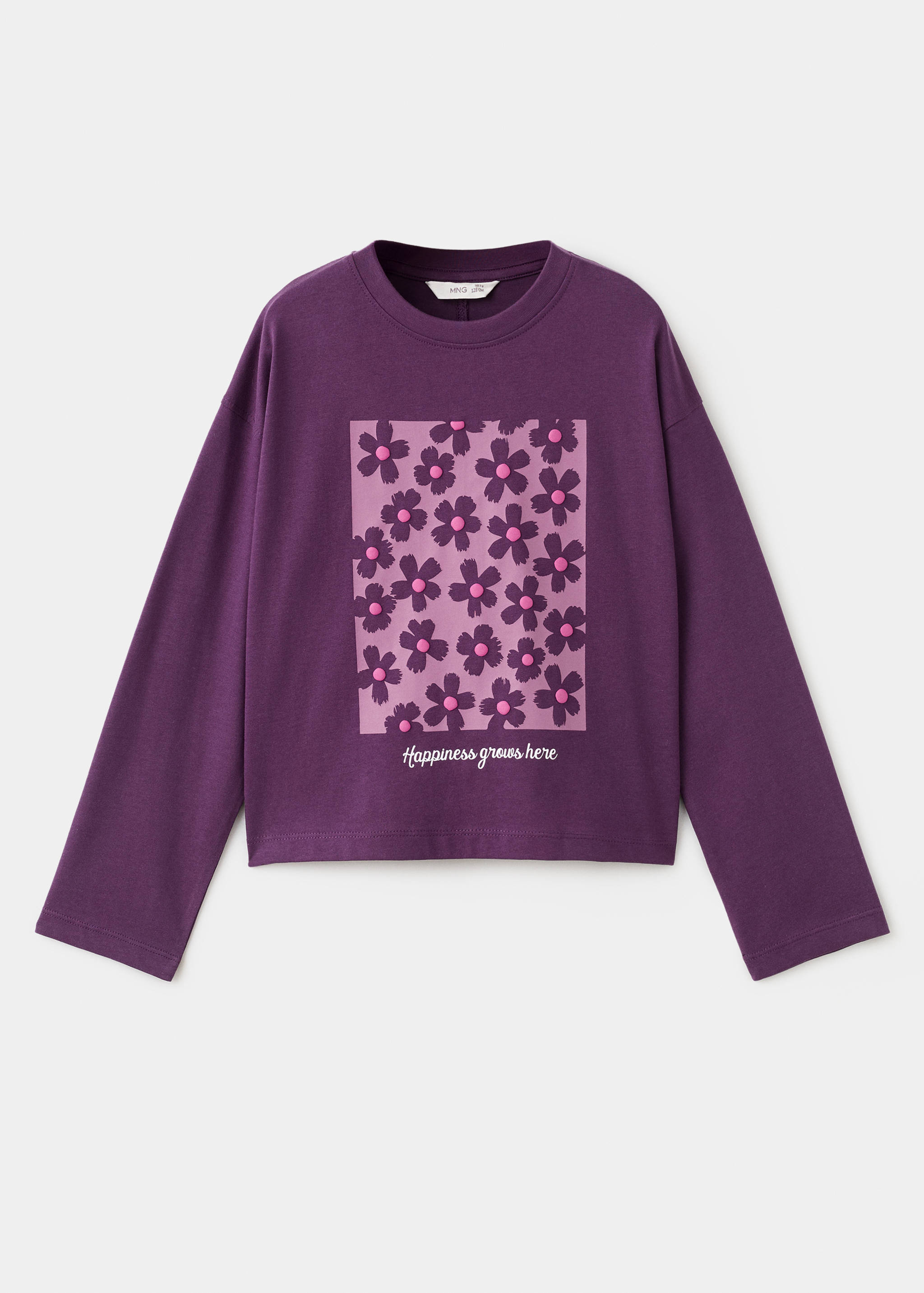 Floral-print t-shirt - Article without model