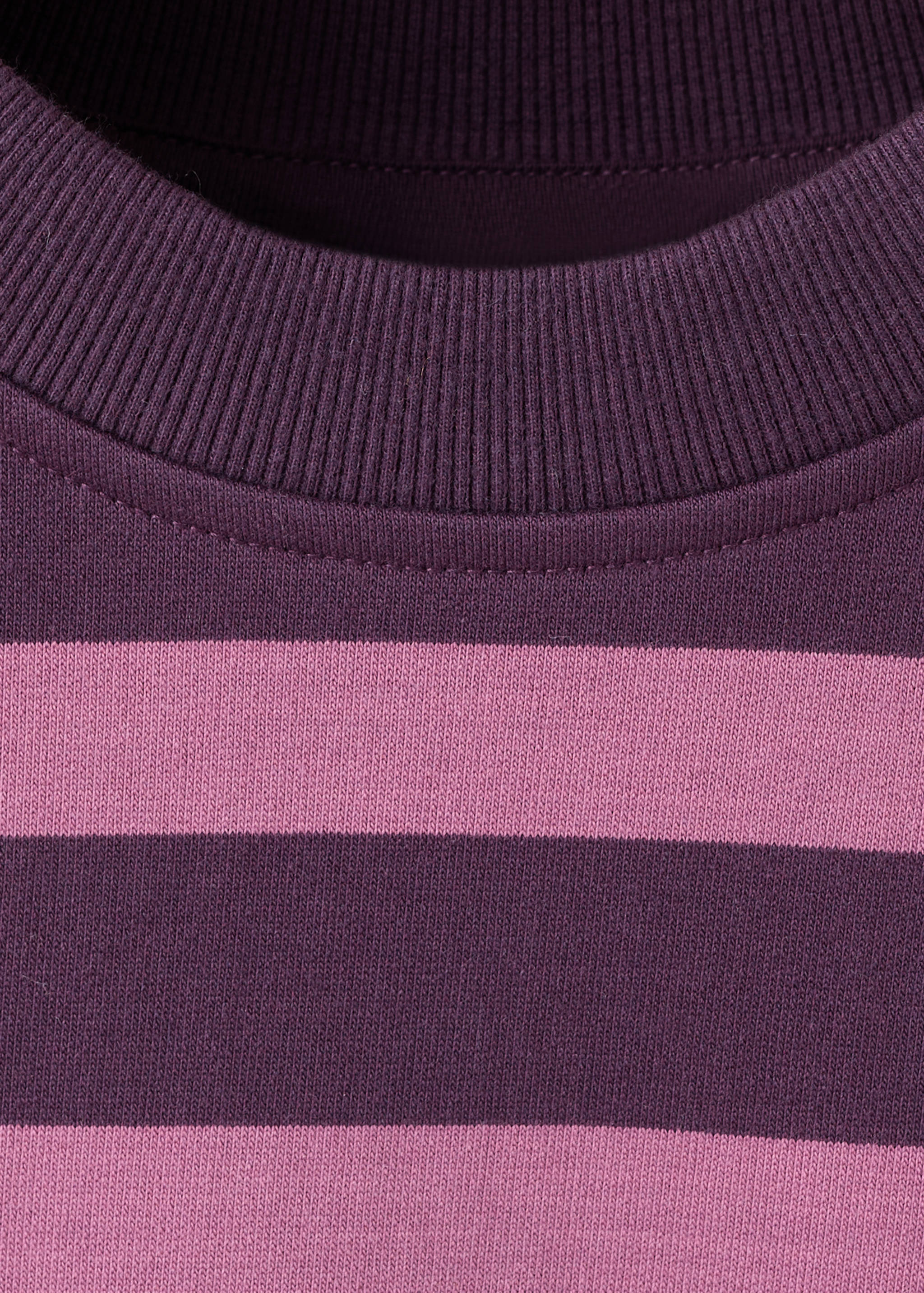 Striped cotton-blend sweatshirt - Details of the article 8