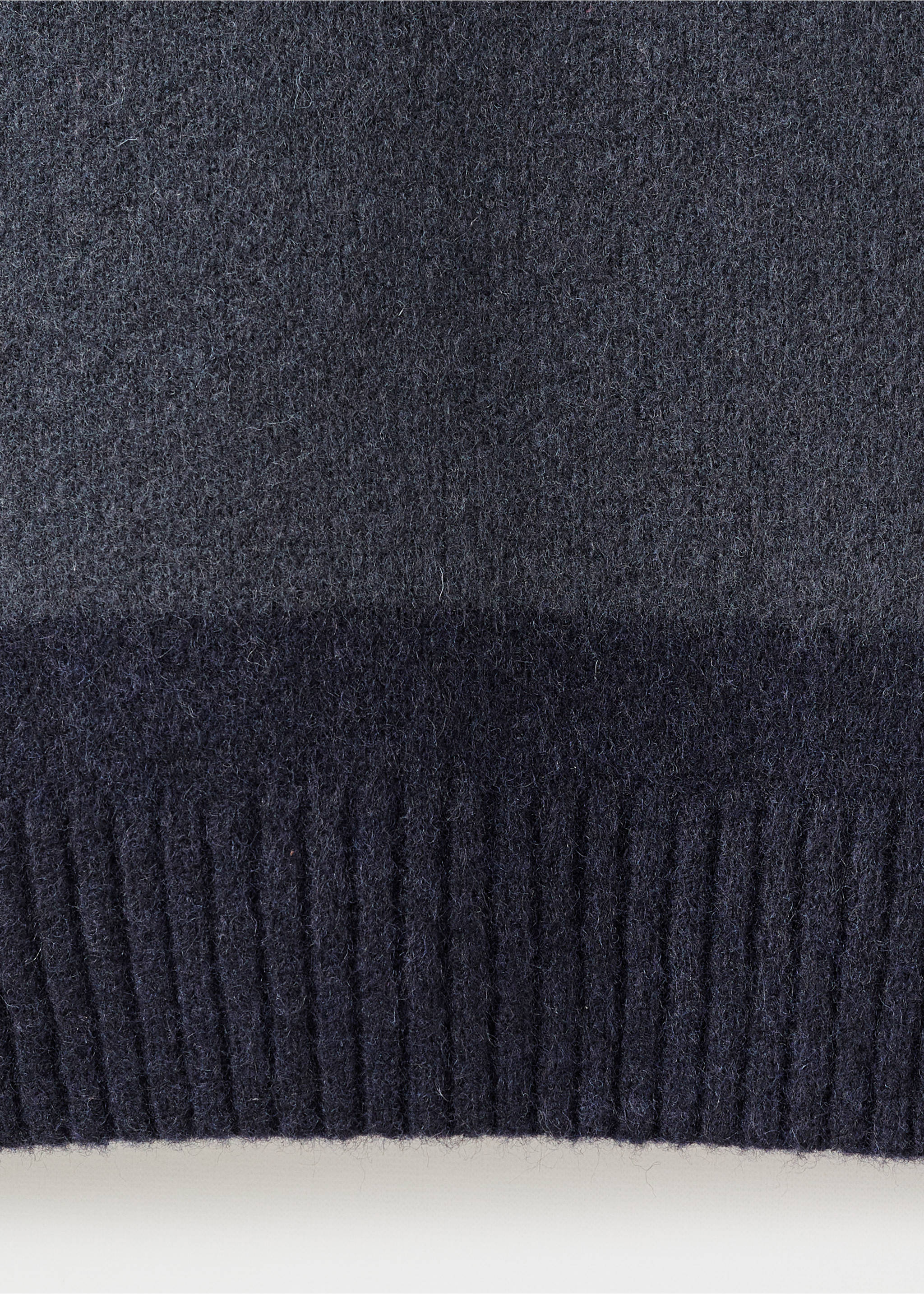 Jersey rayas mezcla lana - Detalle del artículo 0, Azul indigo. Ref: 17057896-00.