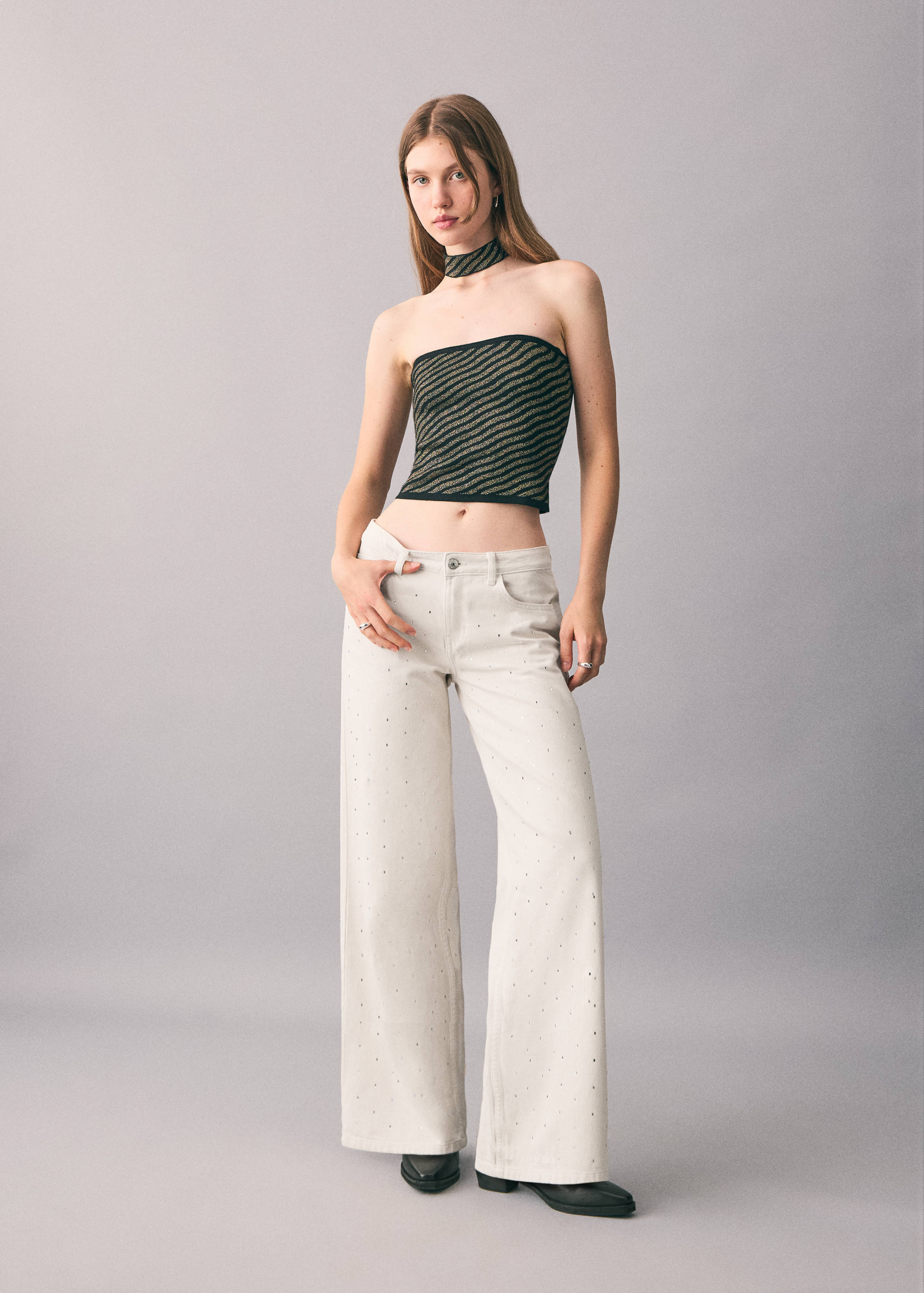 Crystal strass jeans - General plane