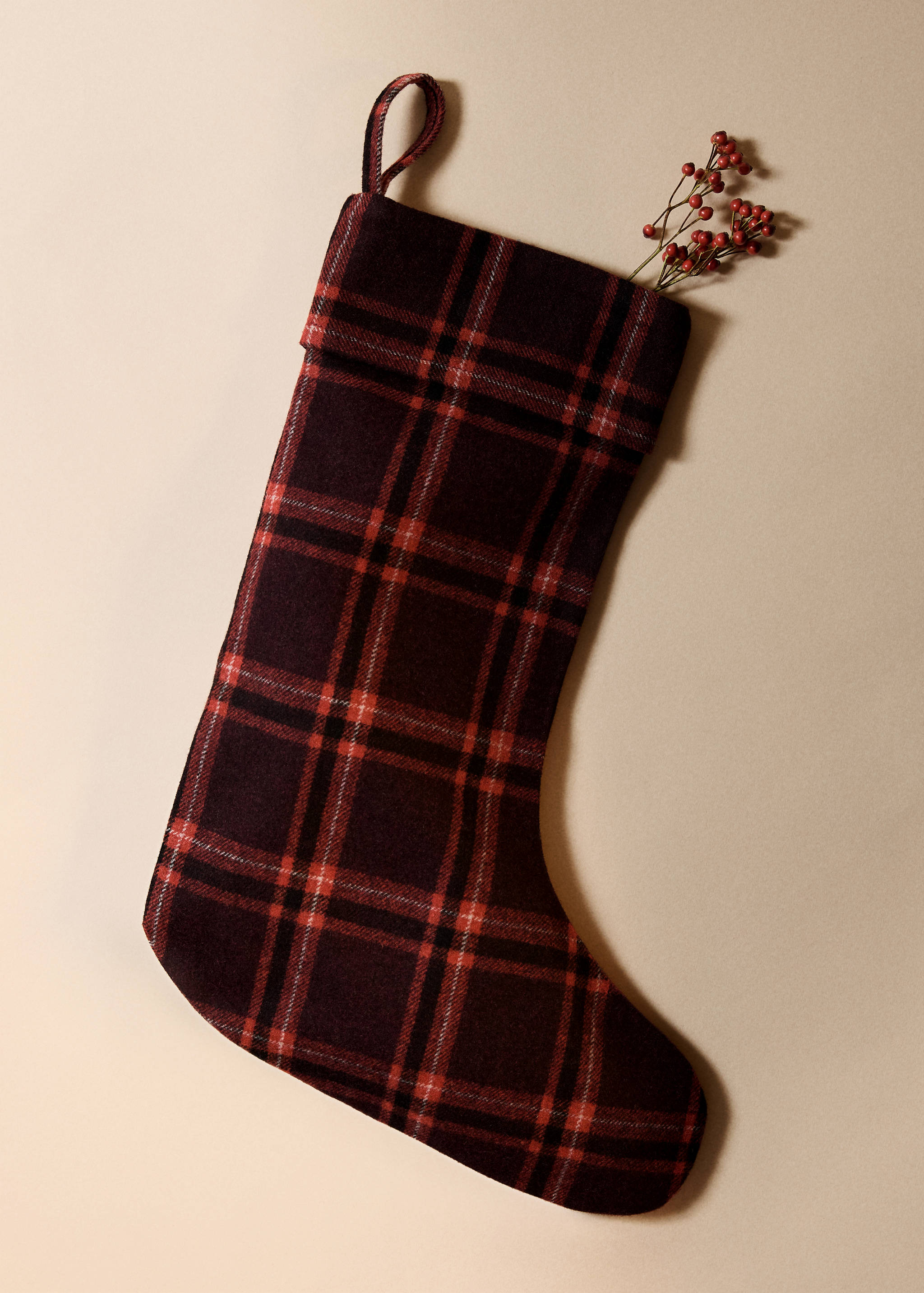 Cizme în carouri Crăciun - Plan general