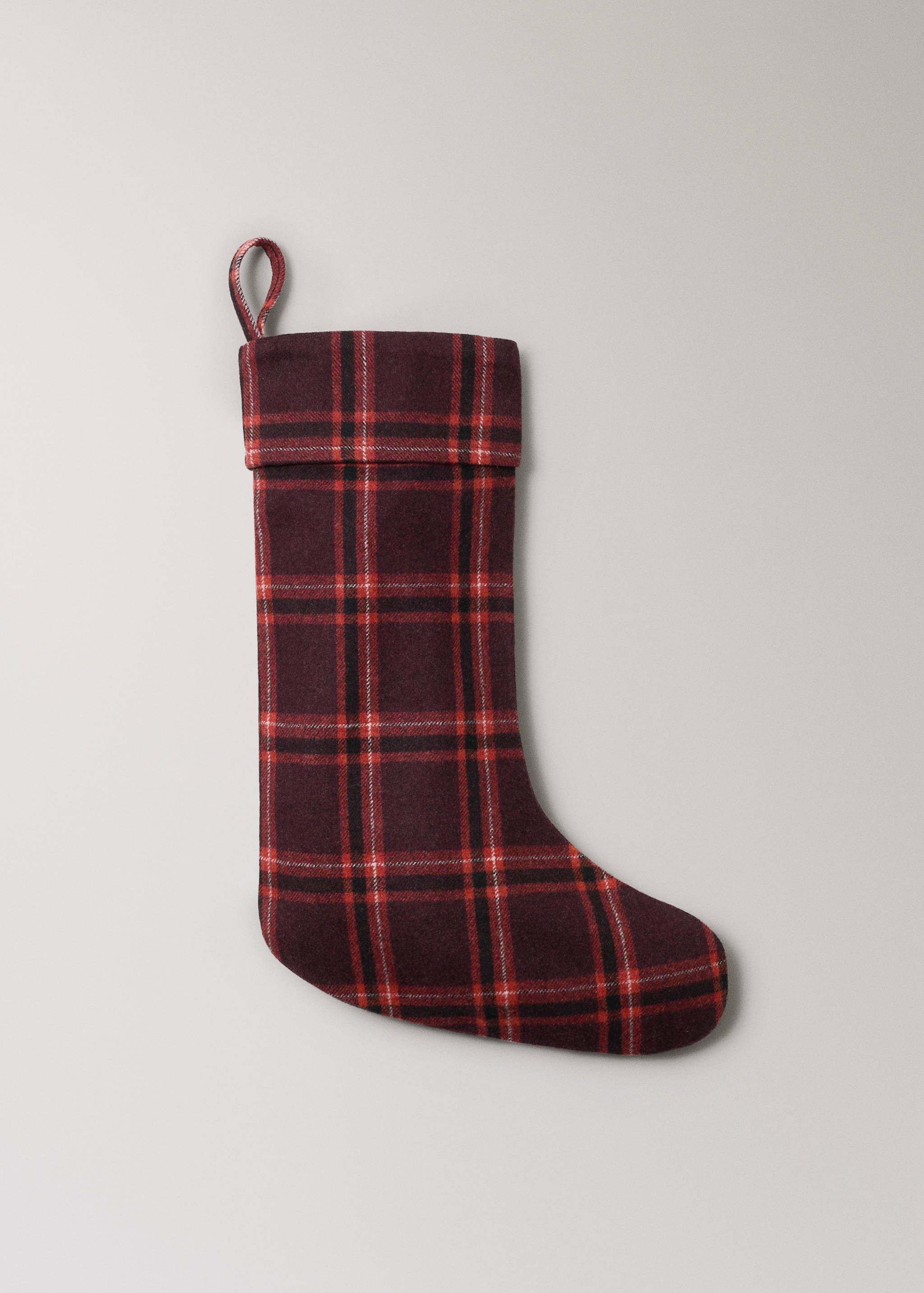 Cizme în carouri Crăciun - Articol fără model