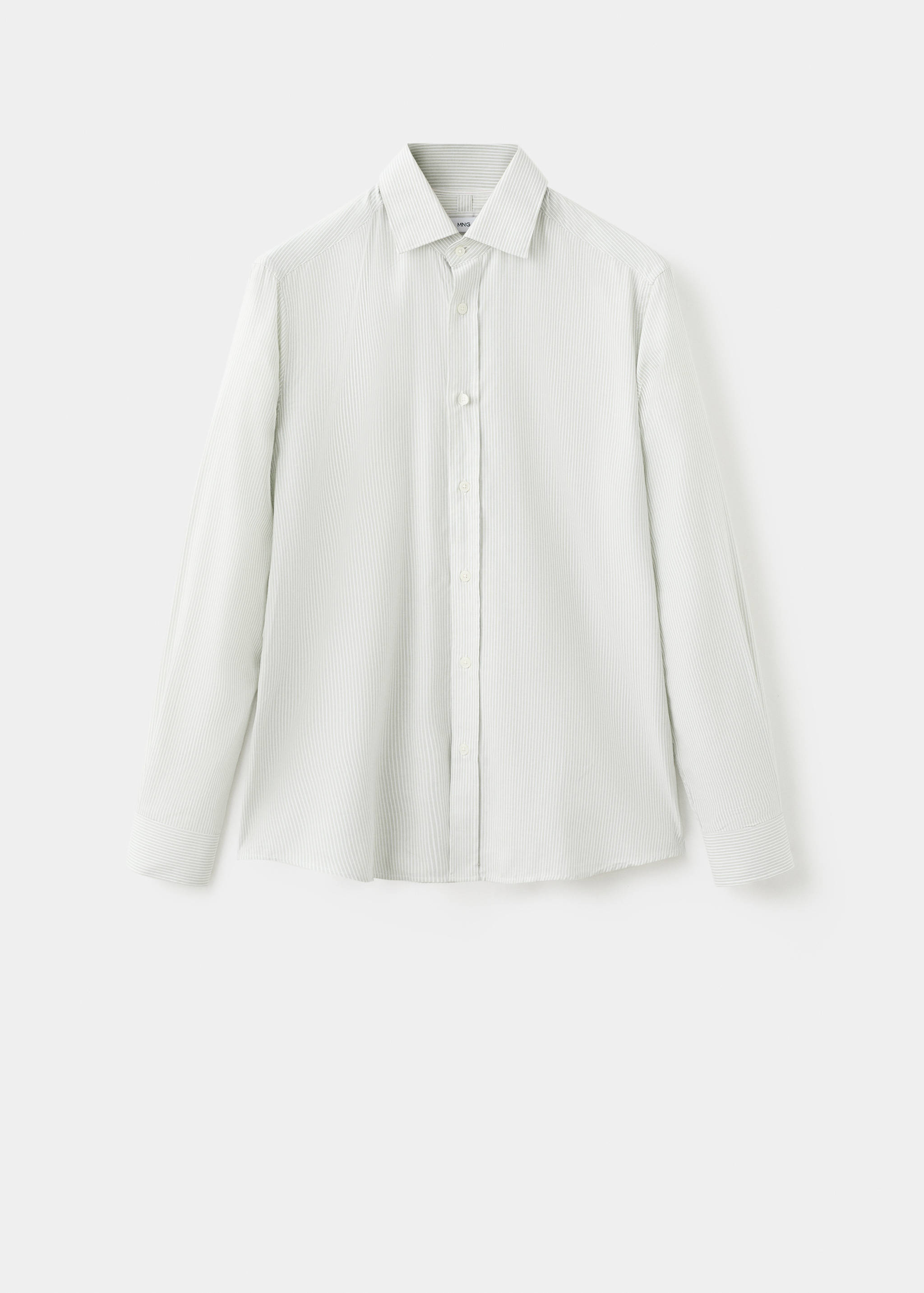 100% cotton flannel regular-fit shirt - Article without model