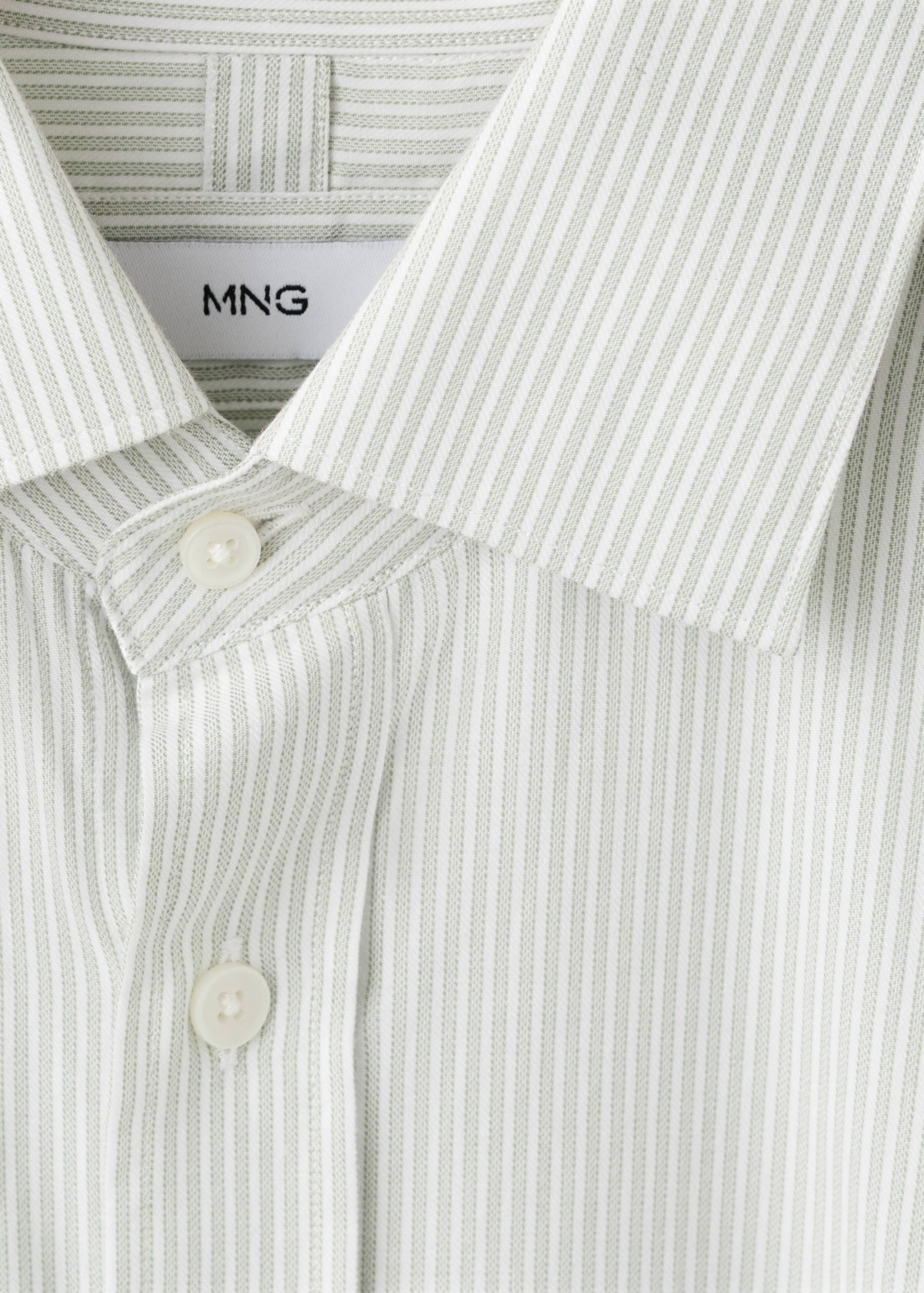 100% cotton flannel regular-fit shirt - Details of the article 8