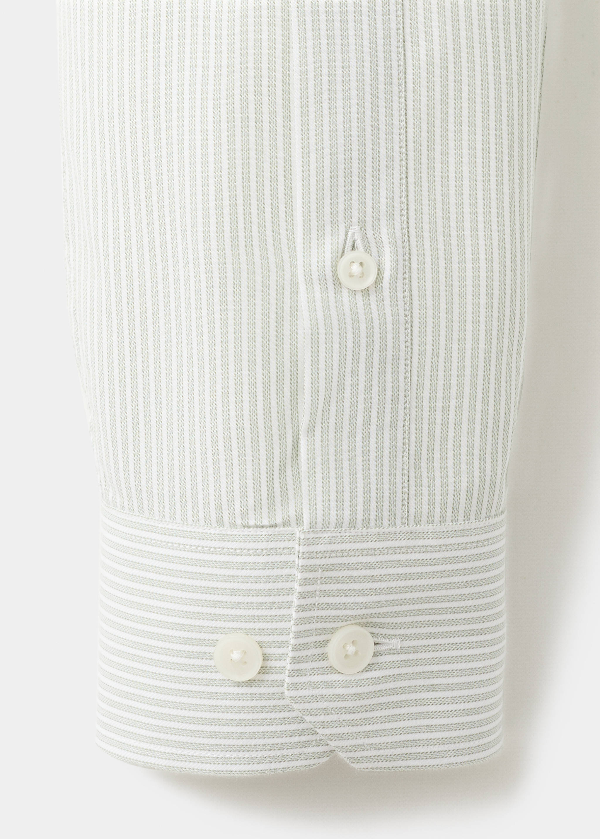 100% cotton flannel regular-fit shirt - Details of the article 0