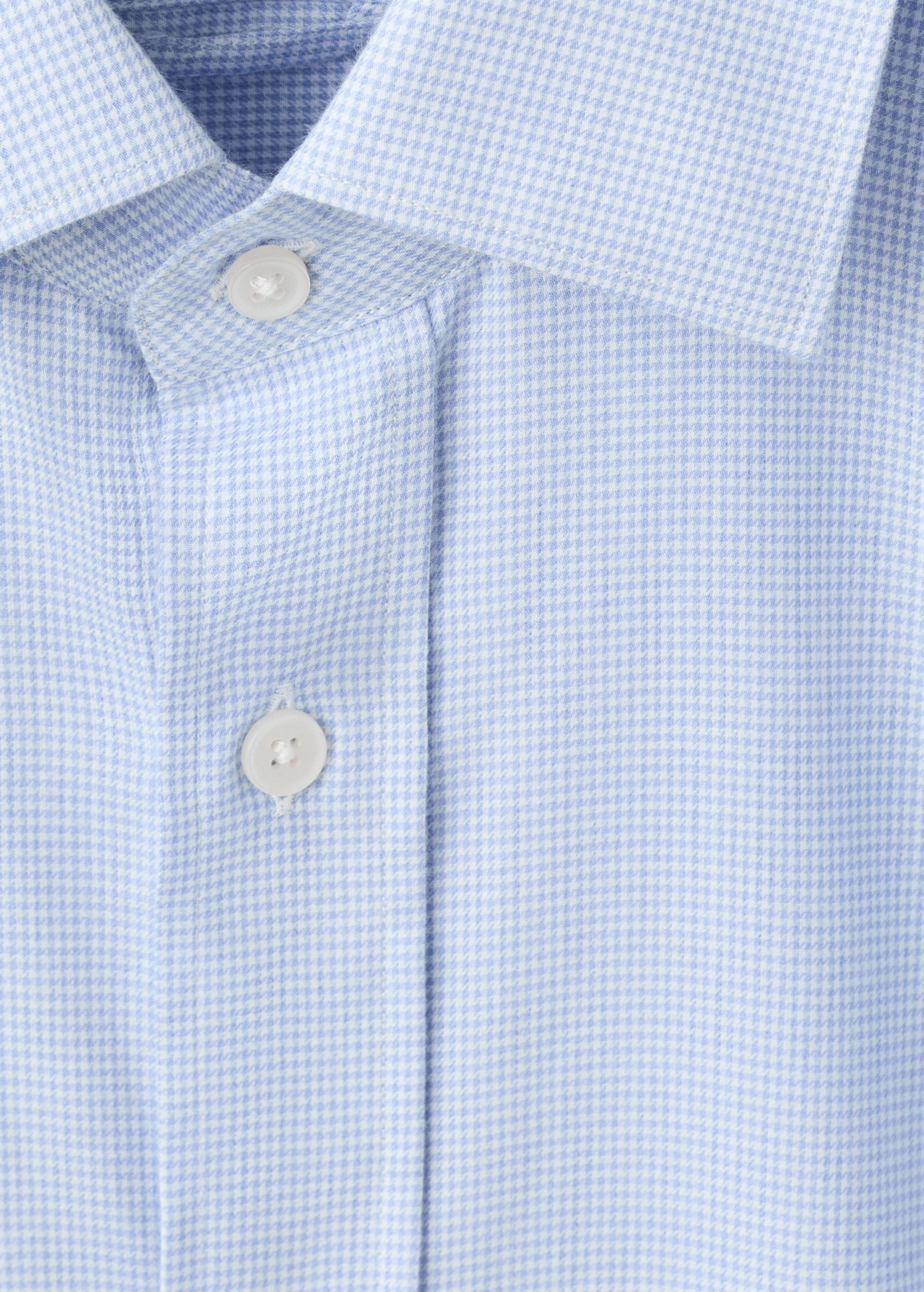 100% cotton flannel regular-fit shirt - Details of the article 8