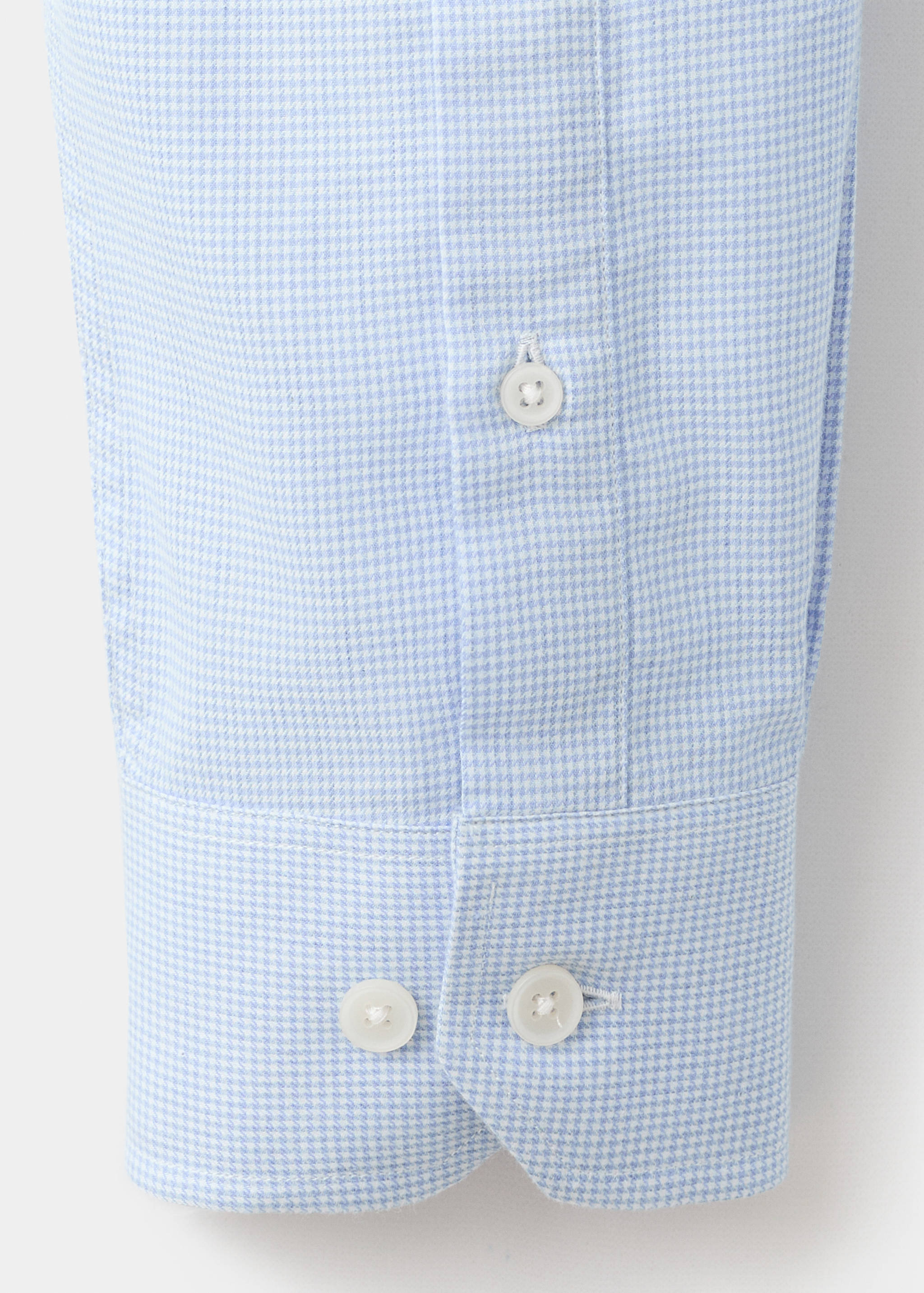 100% cotton flannel regular-fit shirt - Details of the article 0