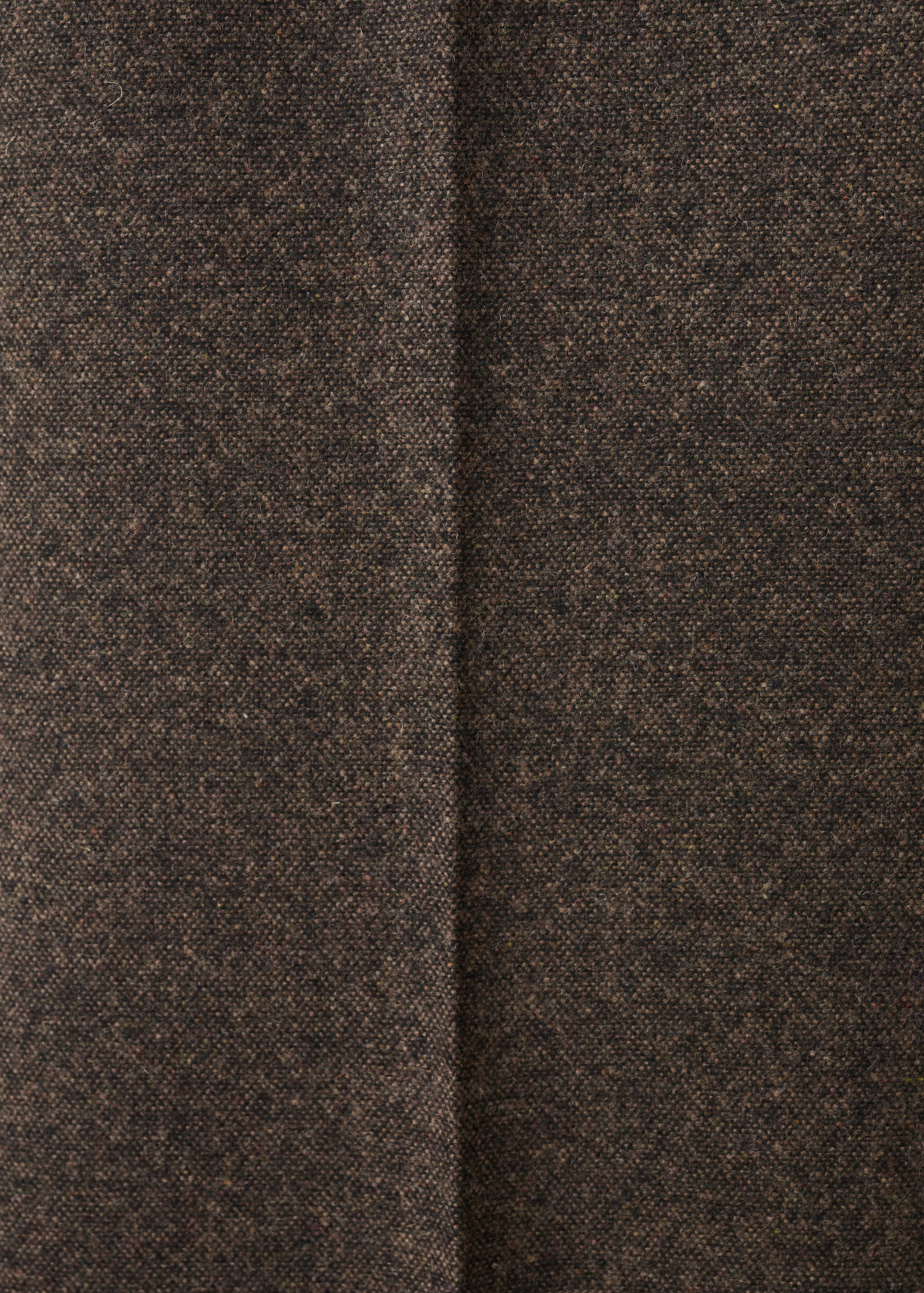 Herringbone wool suit trousers - Details of the article 8