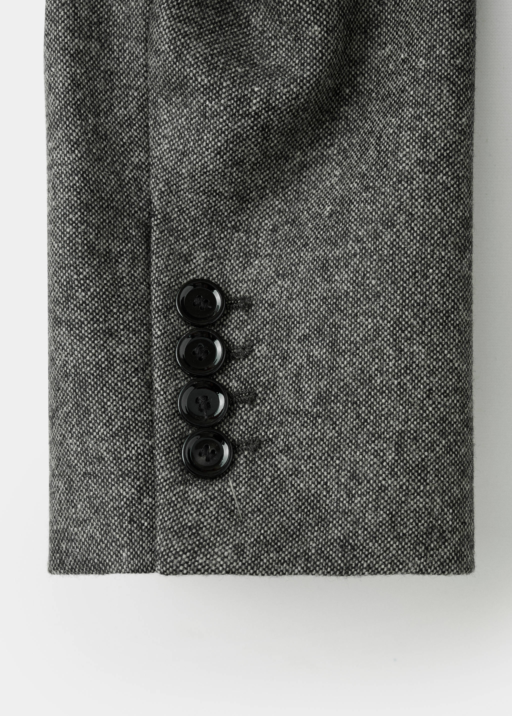 Speckled wool suit jacket - Details of the article 0
