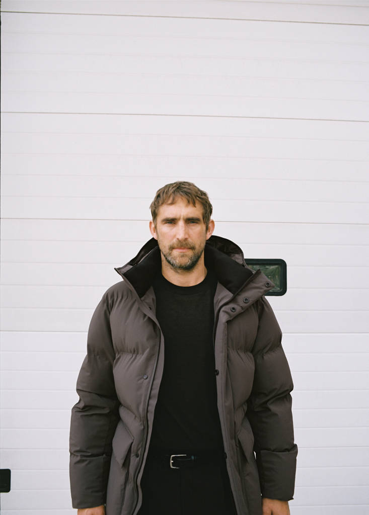 Quilted waterproof anorak — Medium Brown
