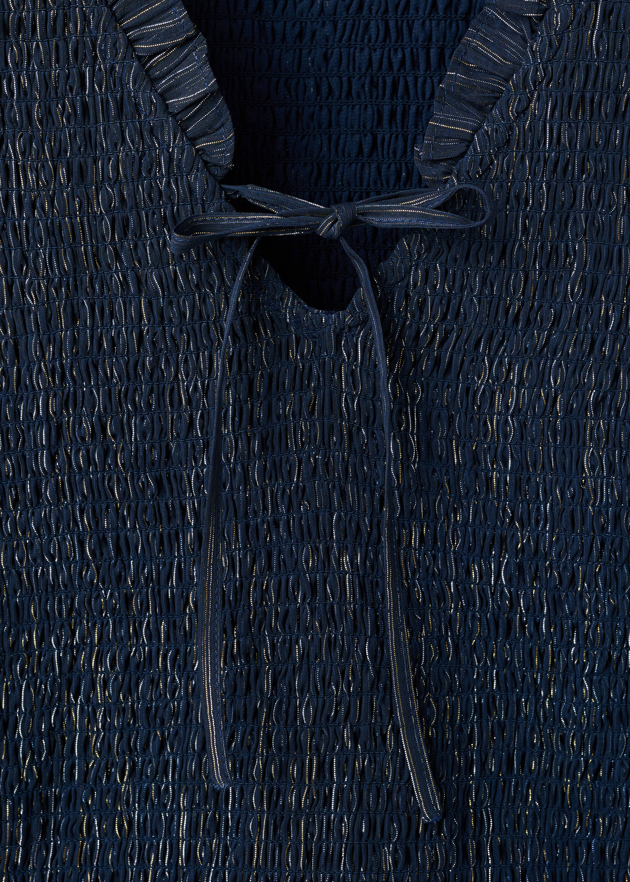 Blouse froncée rayures - Détail de l'article 8