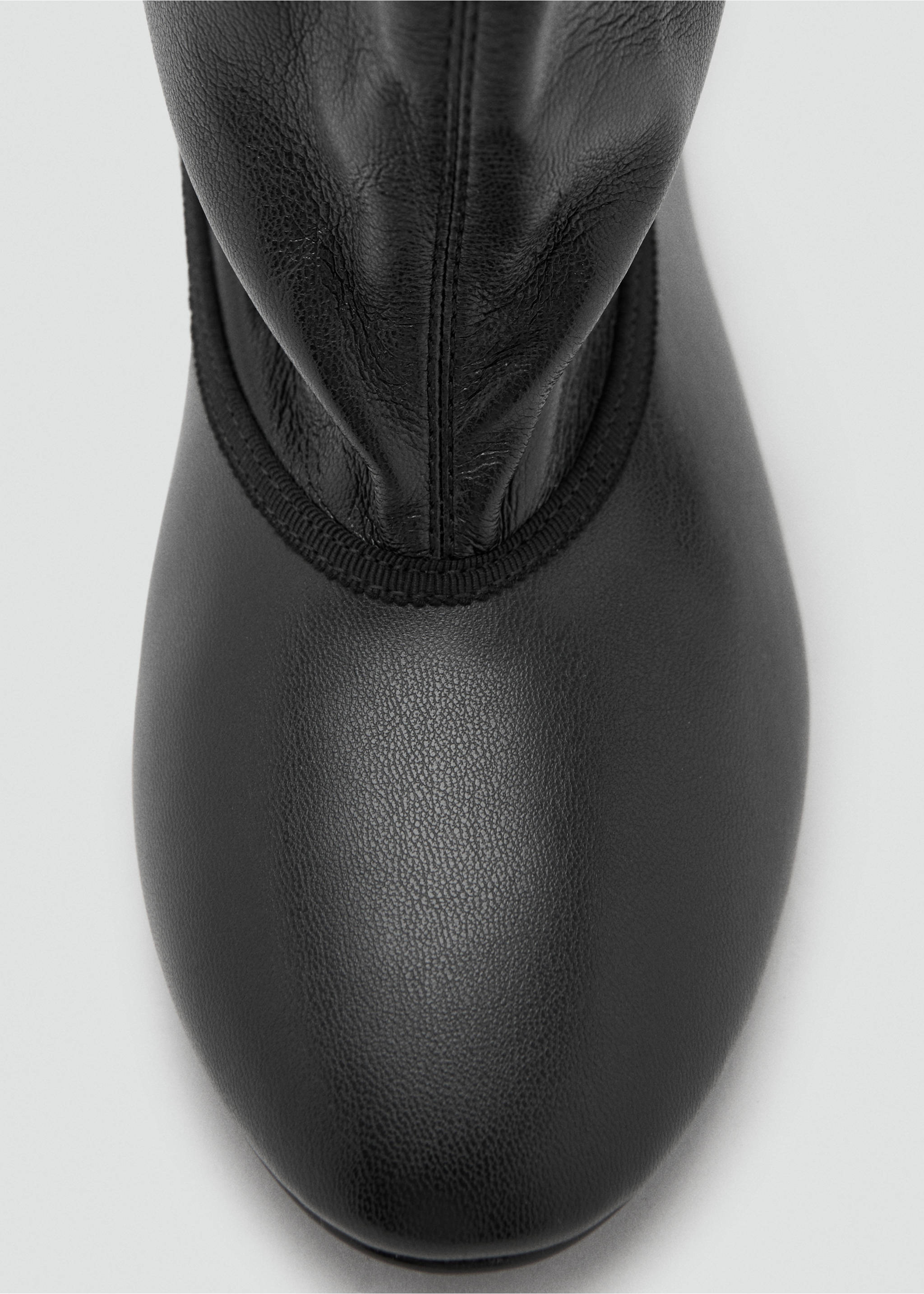 Wide leg boots - Details of the article 2, Black. Ref: 17058272-00.