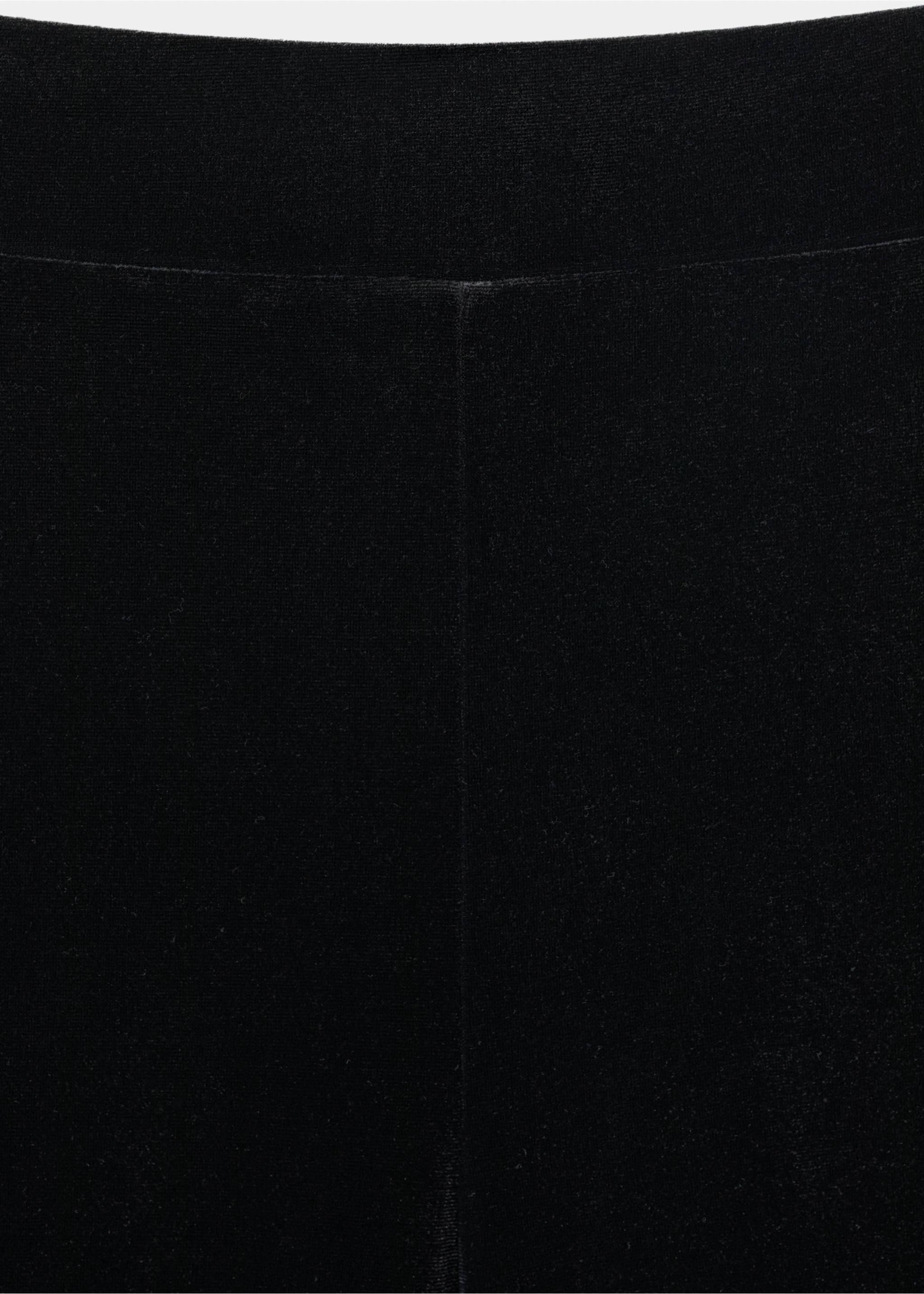 Pantalón recto terciopelo - Detalle del artículo 8, Negro. Ref: 17058273-00.