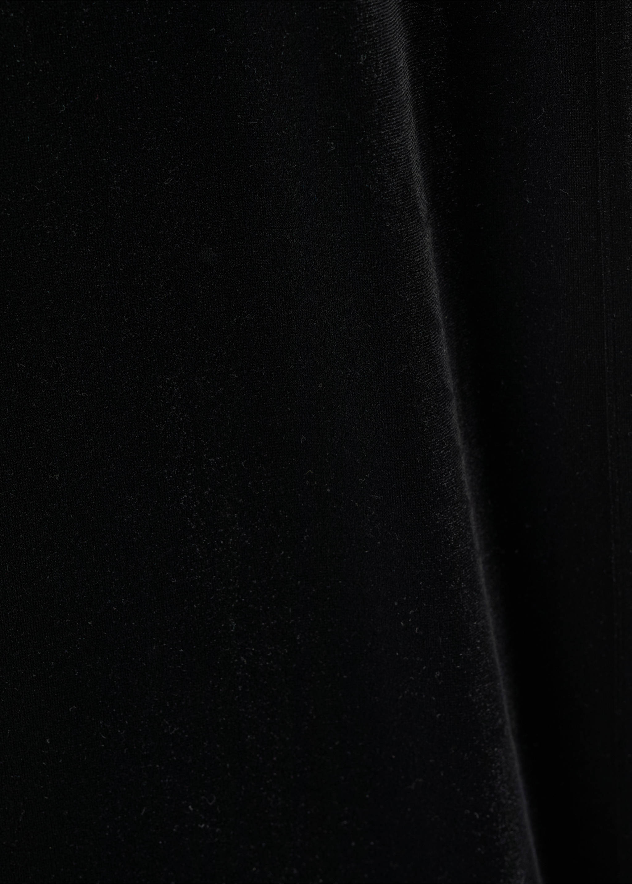 Pantalón recto terciopelo - Detalle del artículo 0, Negro. Ref: 17058273-00.