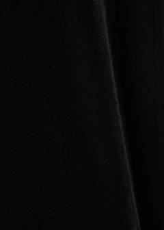 Straight velvet trousers — Black 8