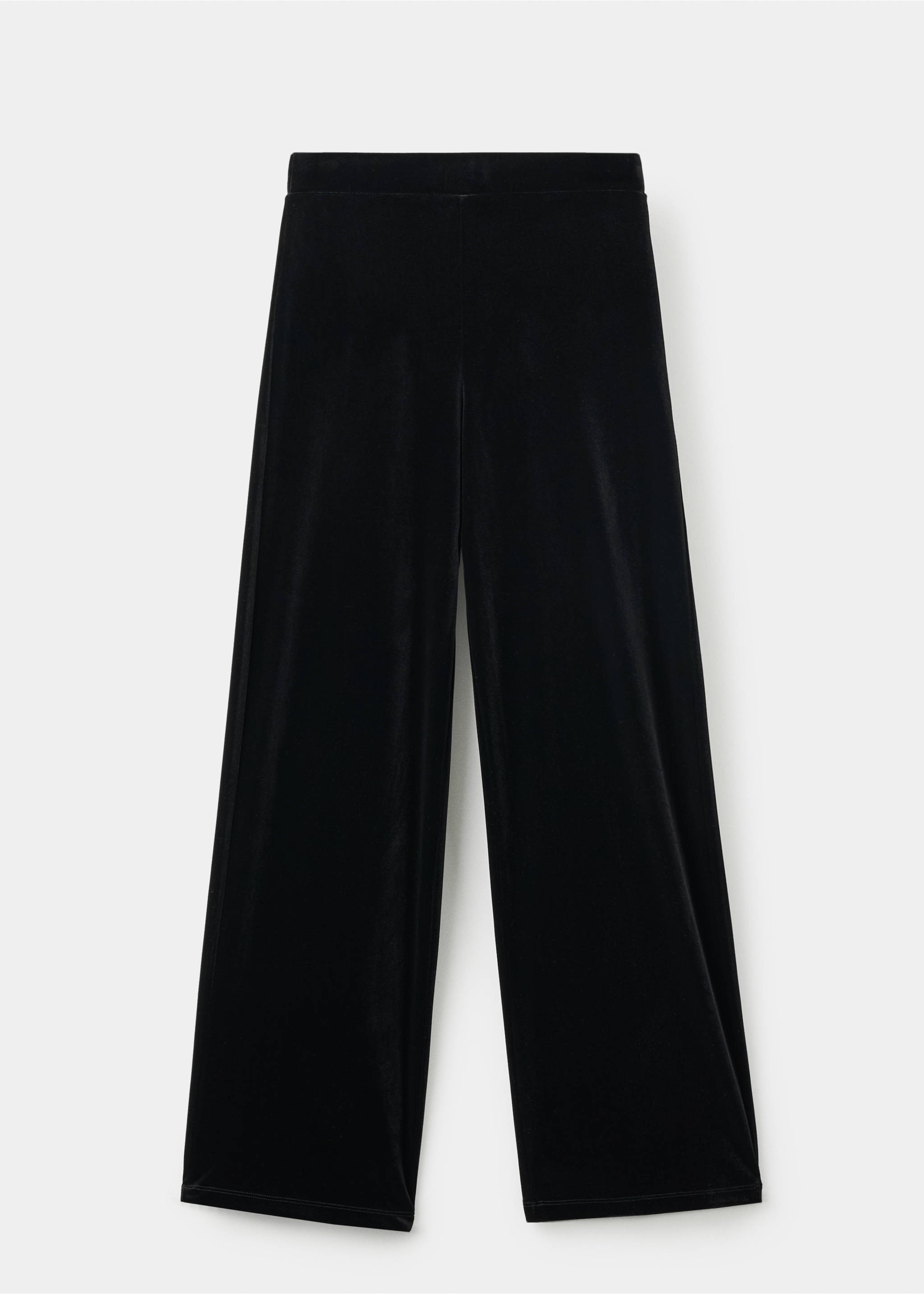 Pantalón recto terciopelo - Artículo sin modelo, Negro. Ref: 17058273-00.