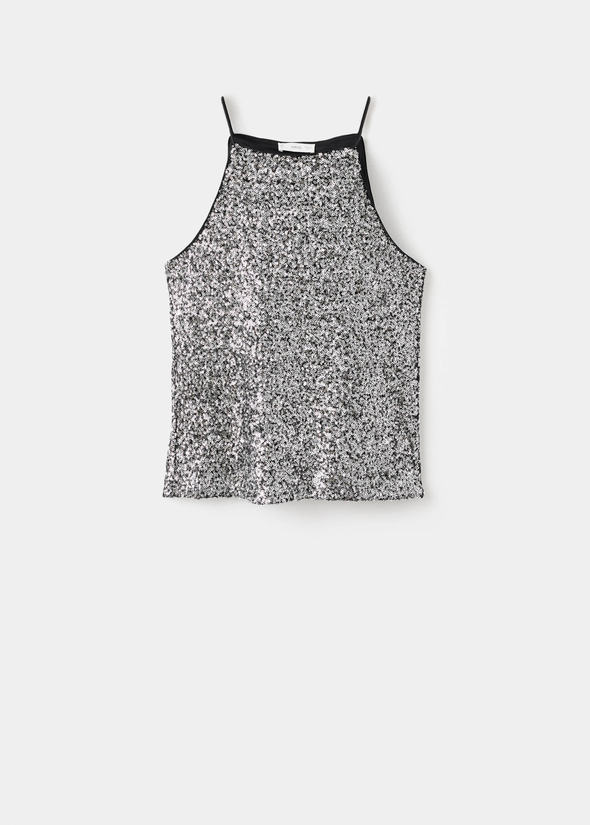 Sequined halter top - Article without model