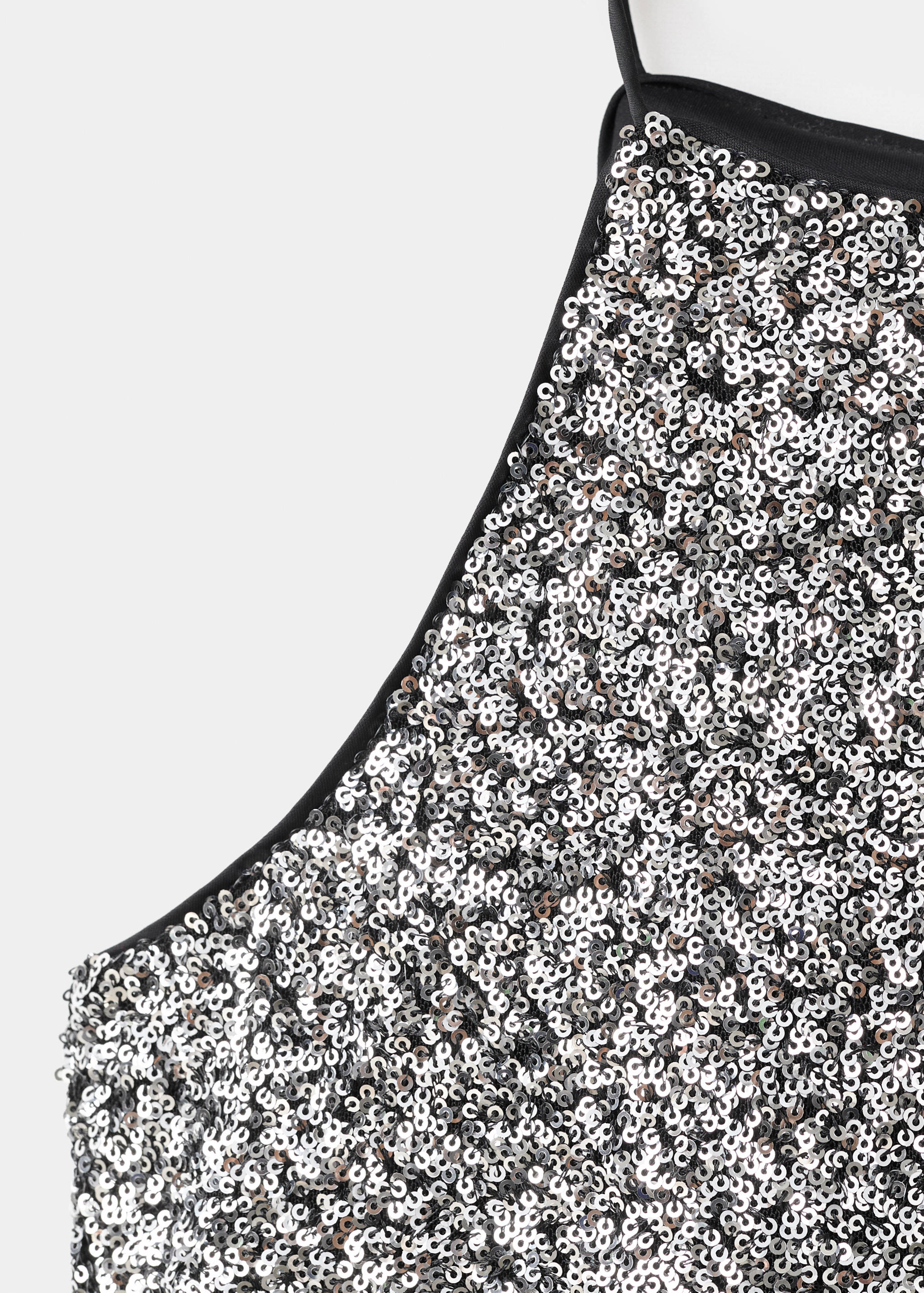 Sequined halter top - Details of the article 8