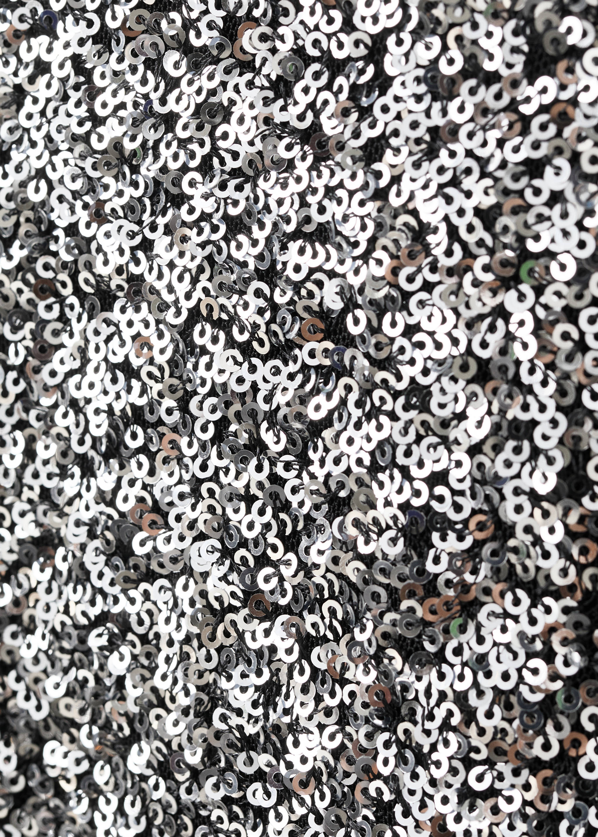 Sequined halter top - Details of the article 0