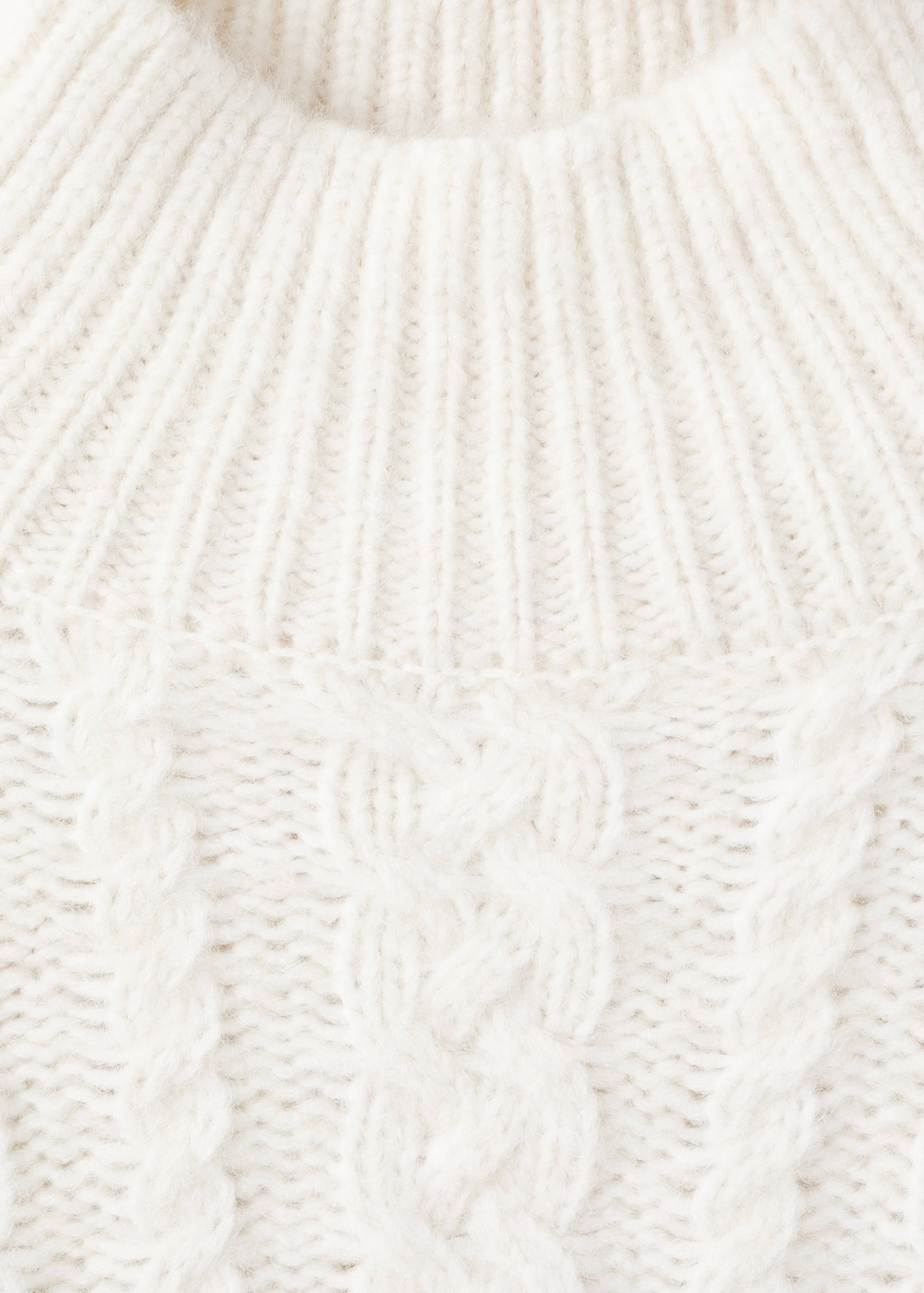 Knitted sweater with perkins neck - Детальніше про товар 8