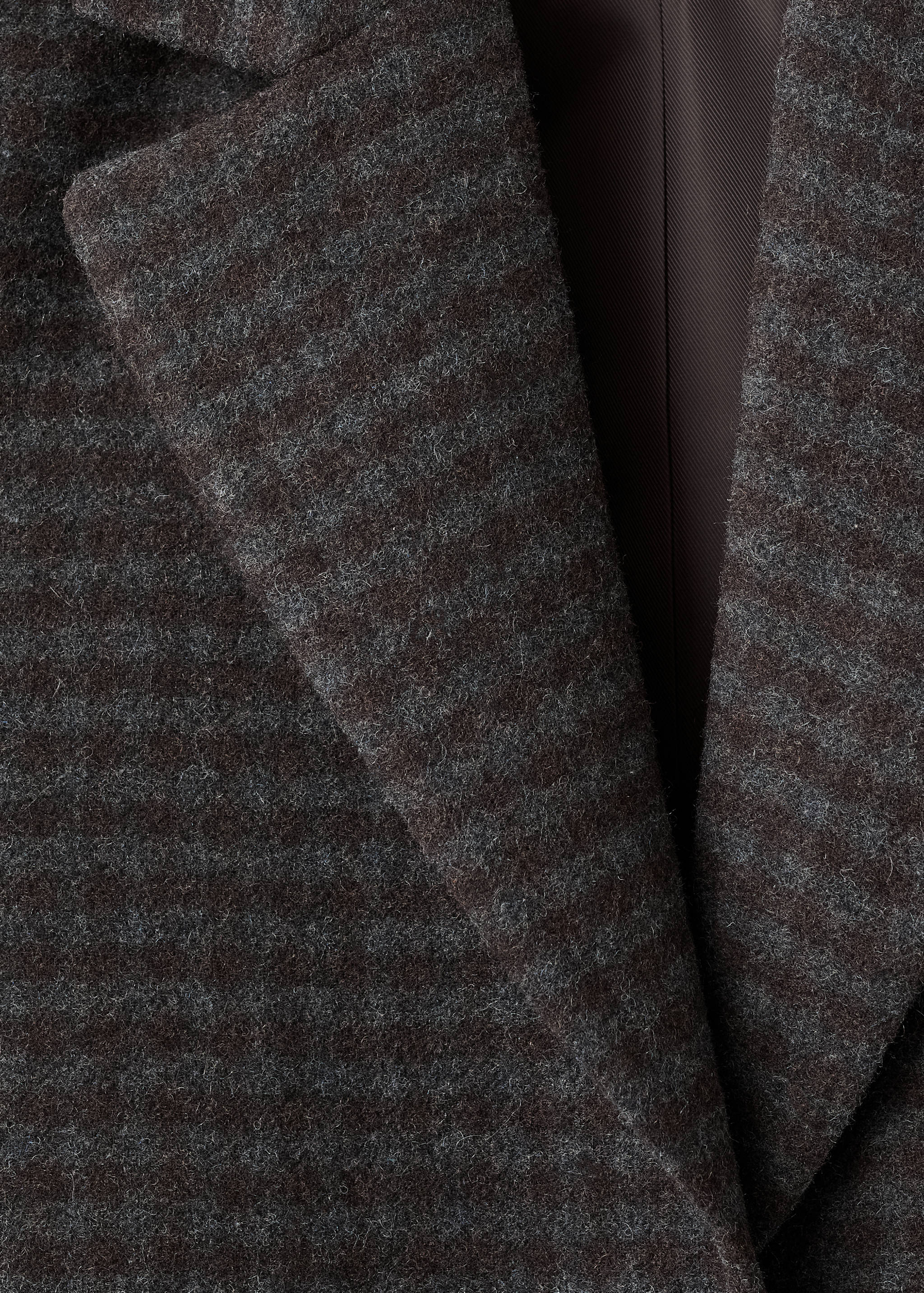 Blazer en laine micro pied-de-poule - Détail de l'article 0