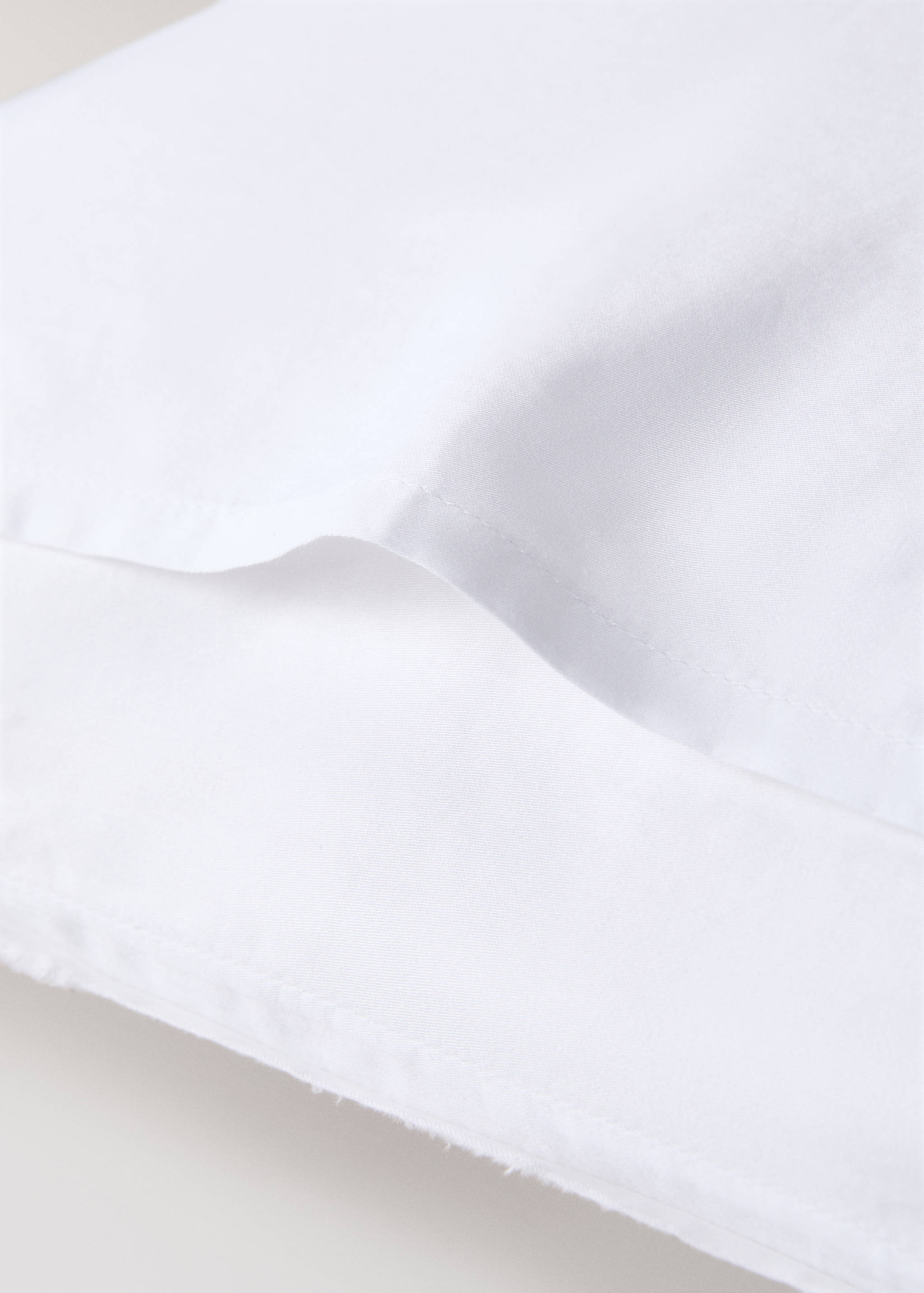 Pamuk saten 300 iplik çapraz dikişli yastık kılıfı 60X60cm - Ürün detayı 2