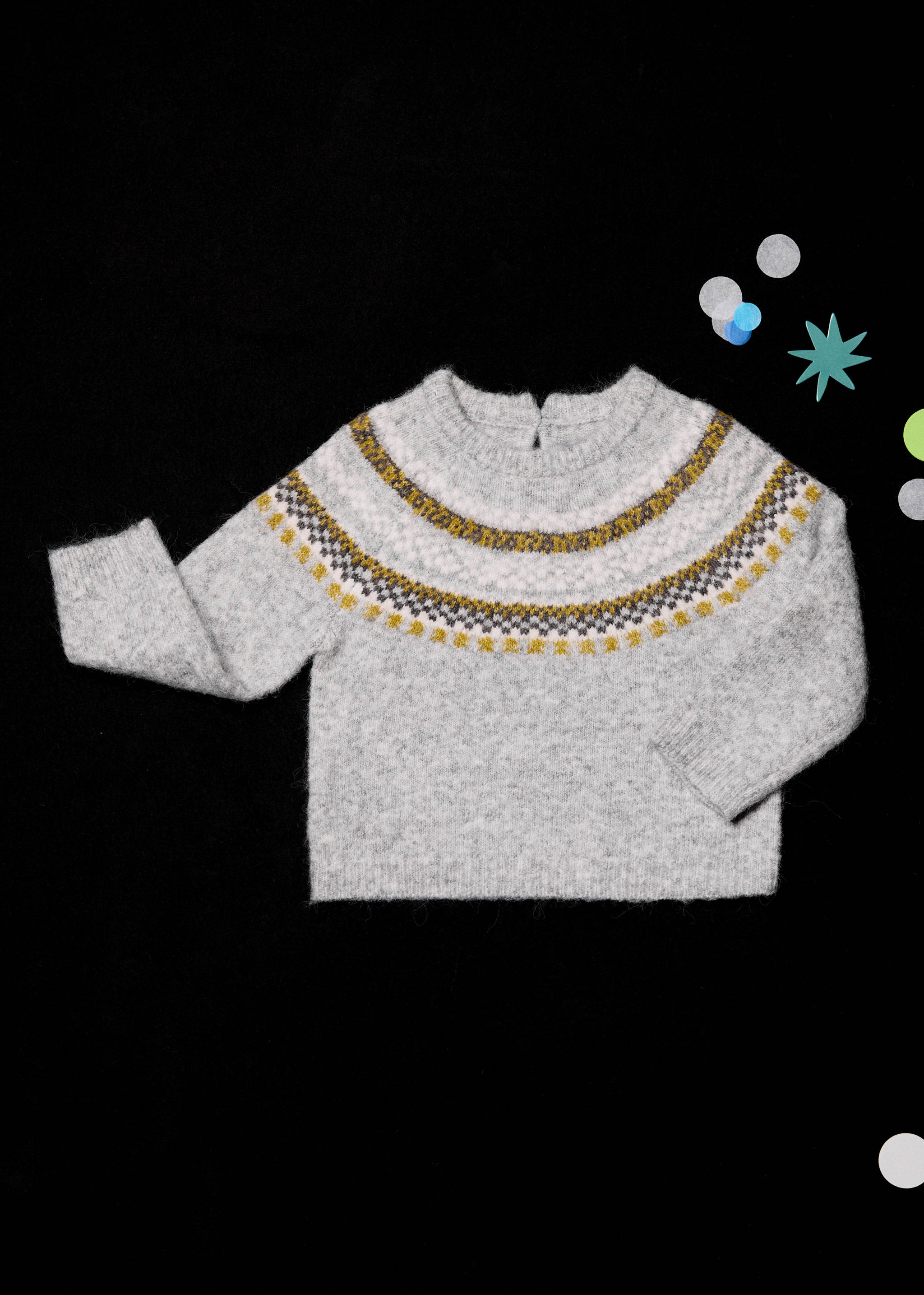 كنزة منسوجة من الجاكار - تفاصيل المنتج 5