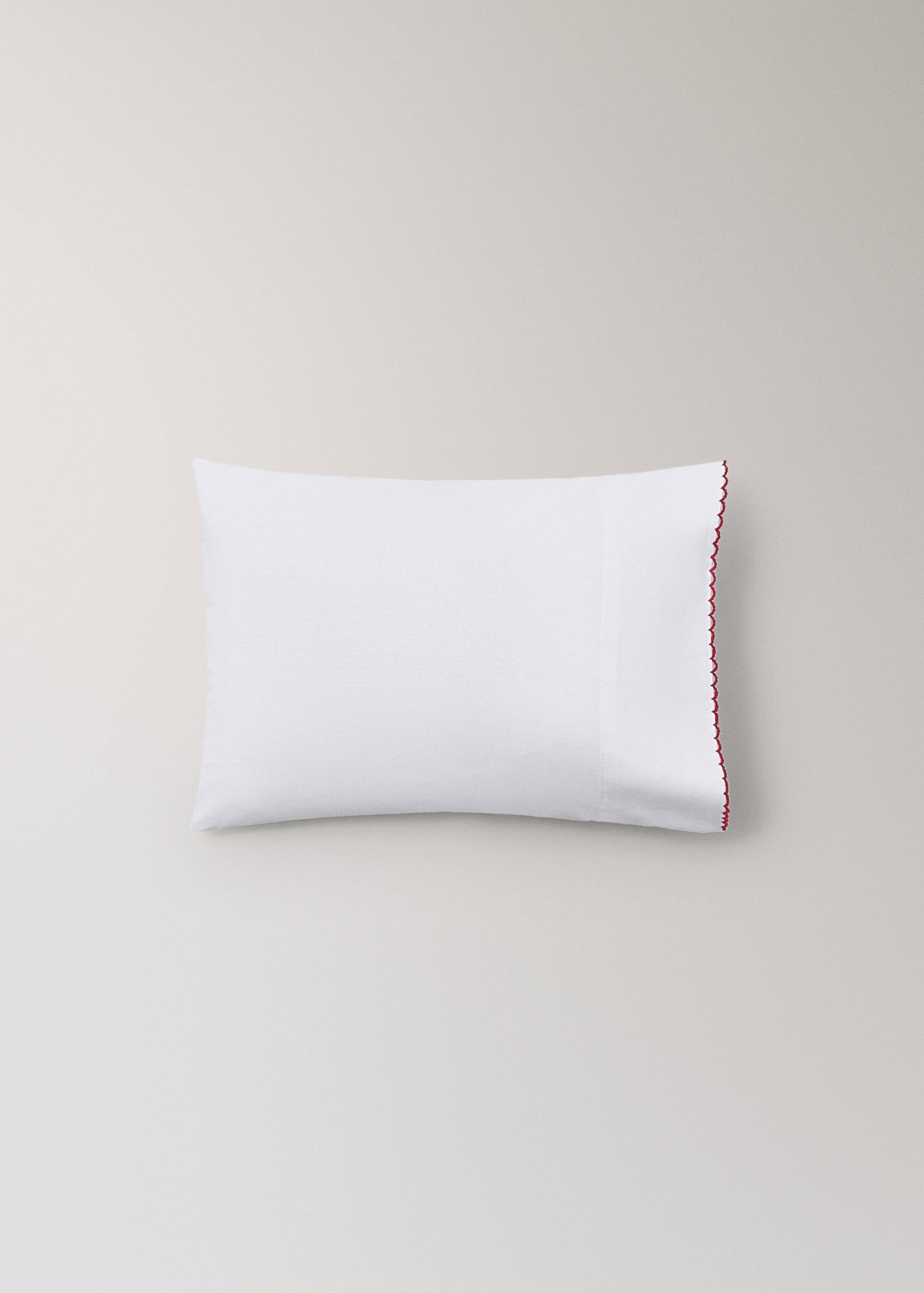 Komplet posteljine za dječji krevetić od pamučnog perkala s kontrastnim detaljem - Detalji artikla 2