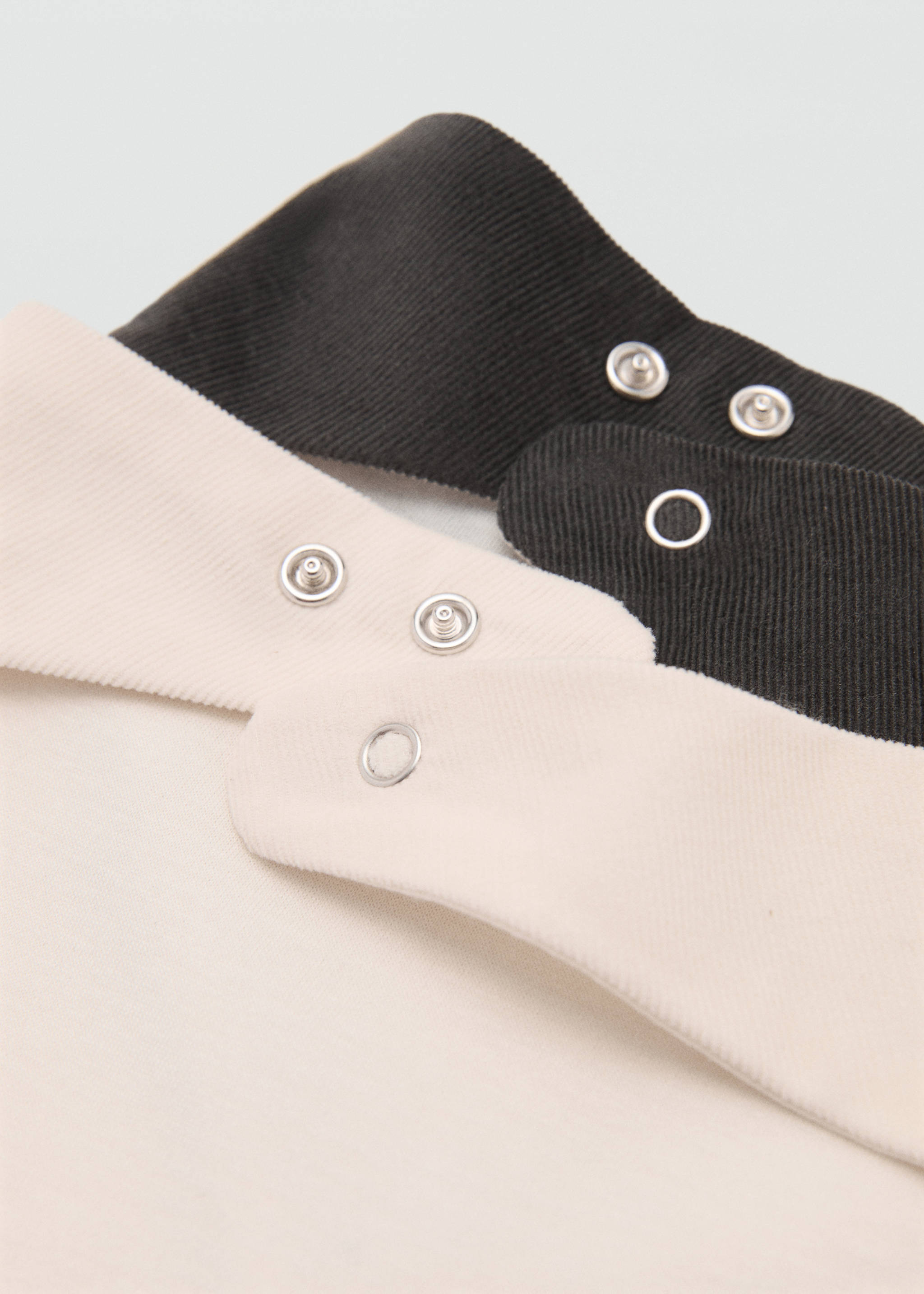 Pack of 2 cotton bibs - Details of the article 1