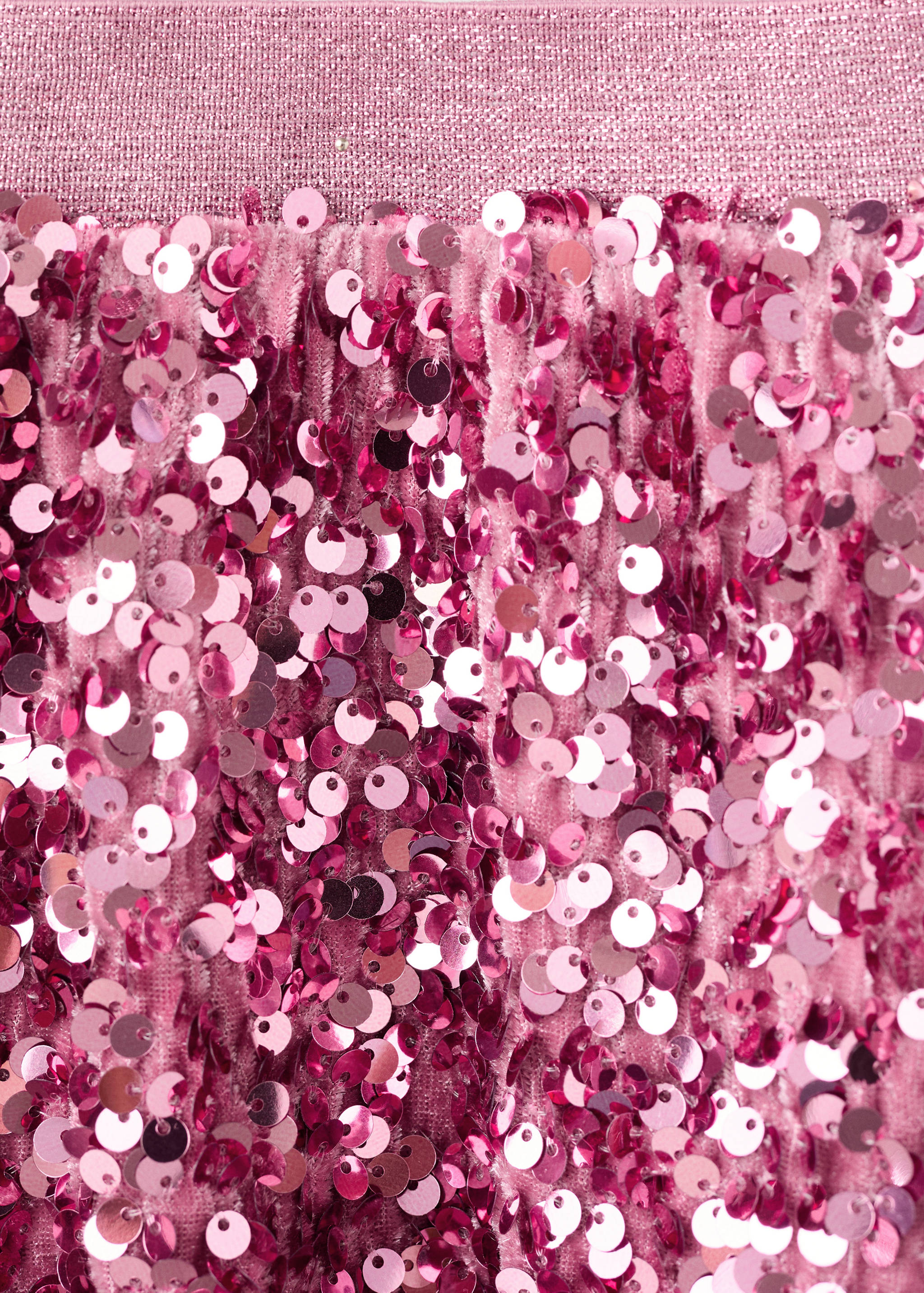 Short skirt with sequins - Details of the article 8