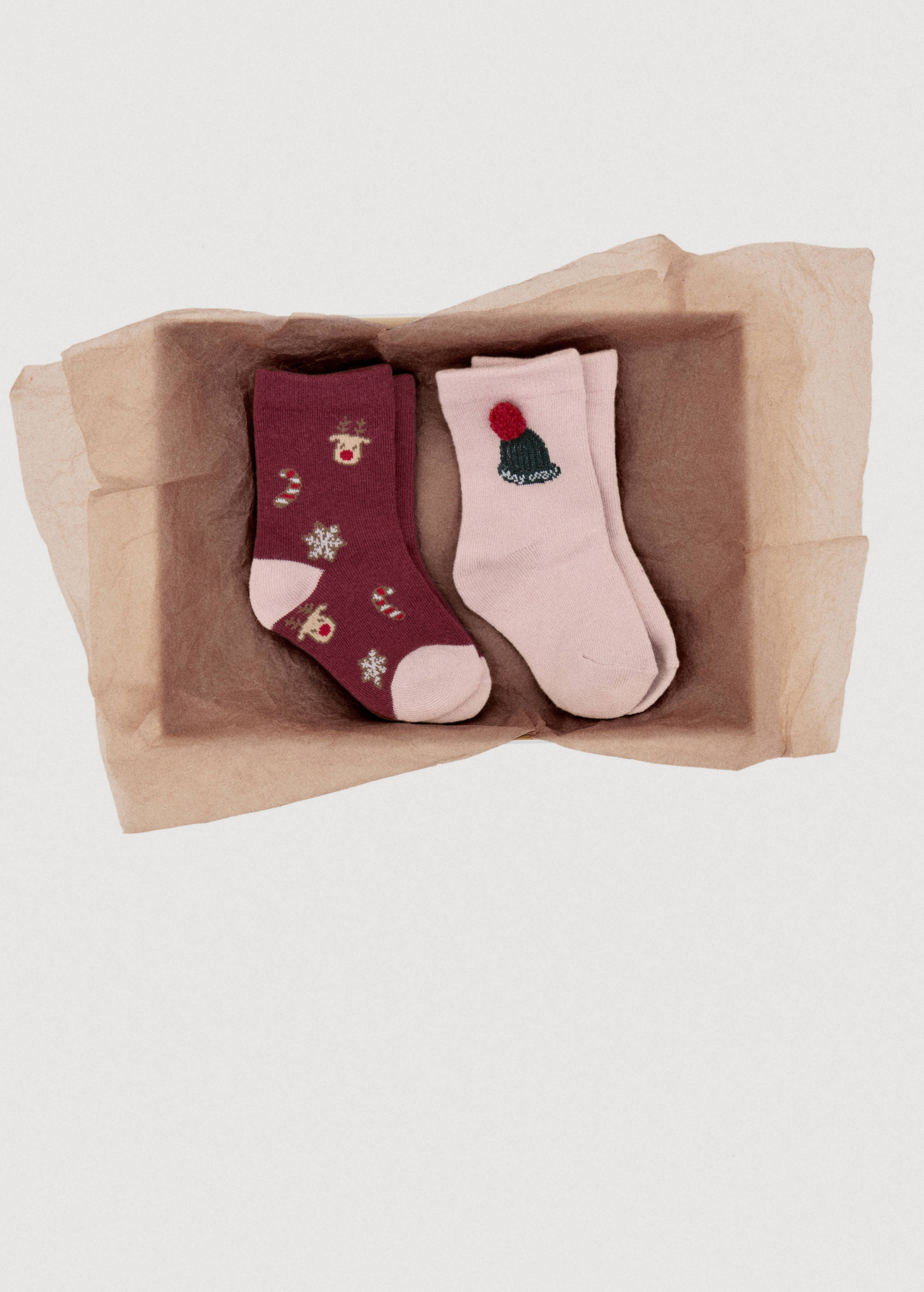 2 pack Christmas printed socks - Details of the article 6