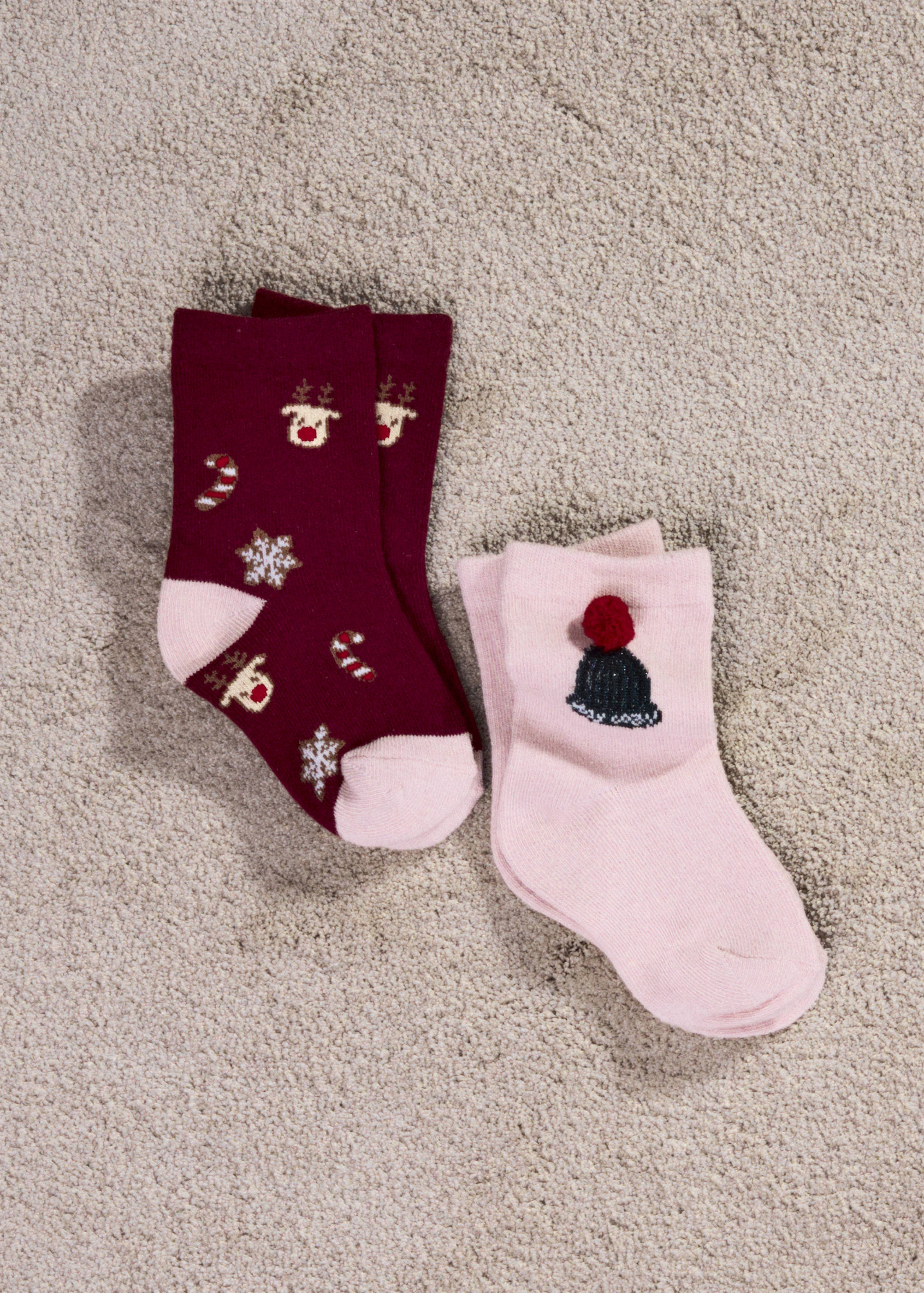 2 pack Christmas printed socks - Details of the article 7