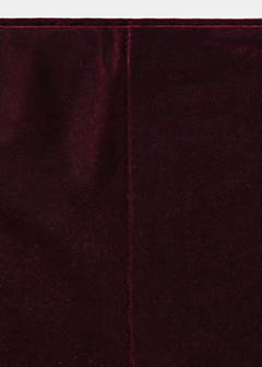 Velvet shorts — Burgundy 7