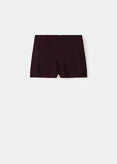 Velvet shorts — Burgundy 6