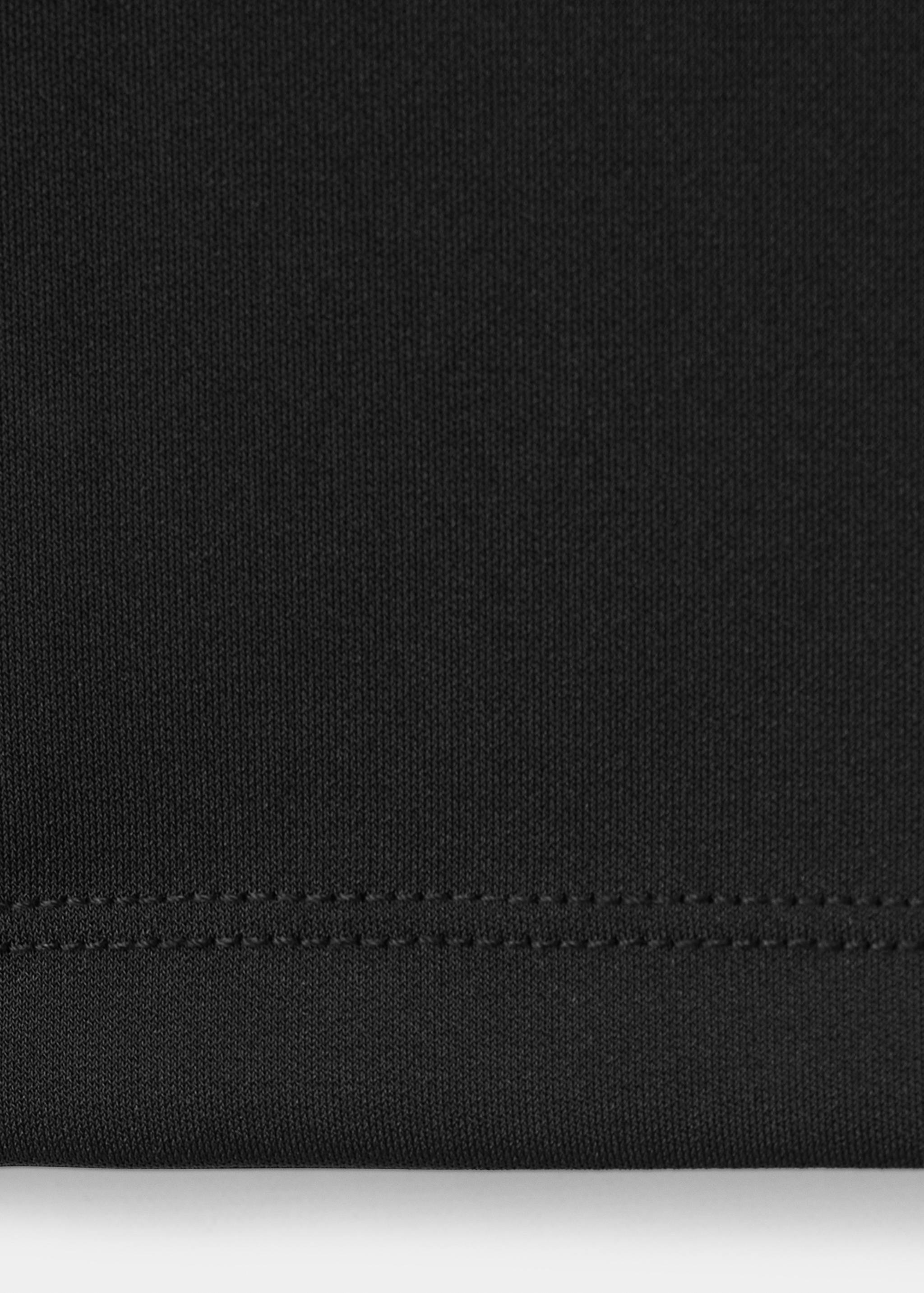 Fine-knit trousers with elastic waist - Details of the article 0