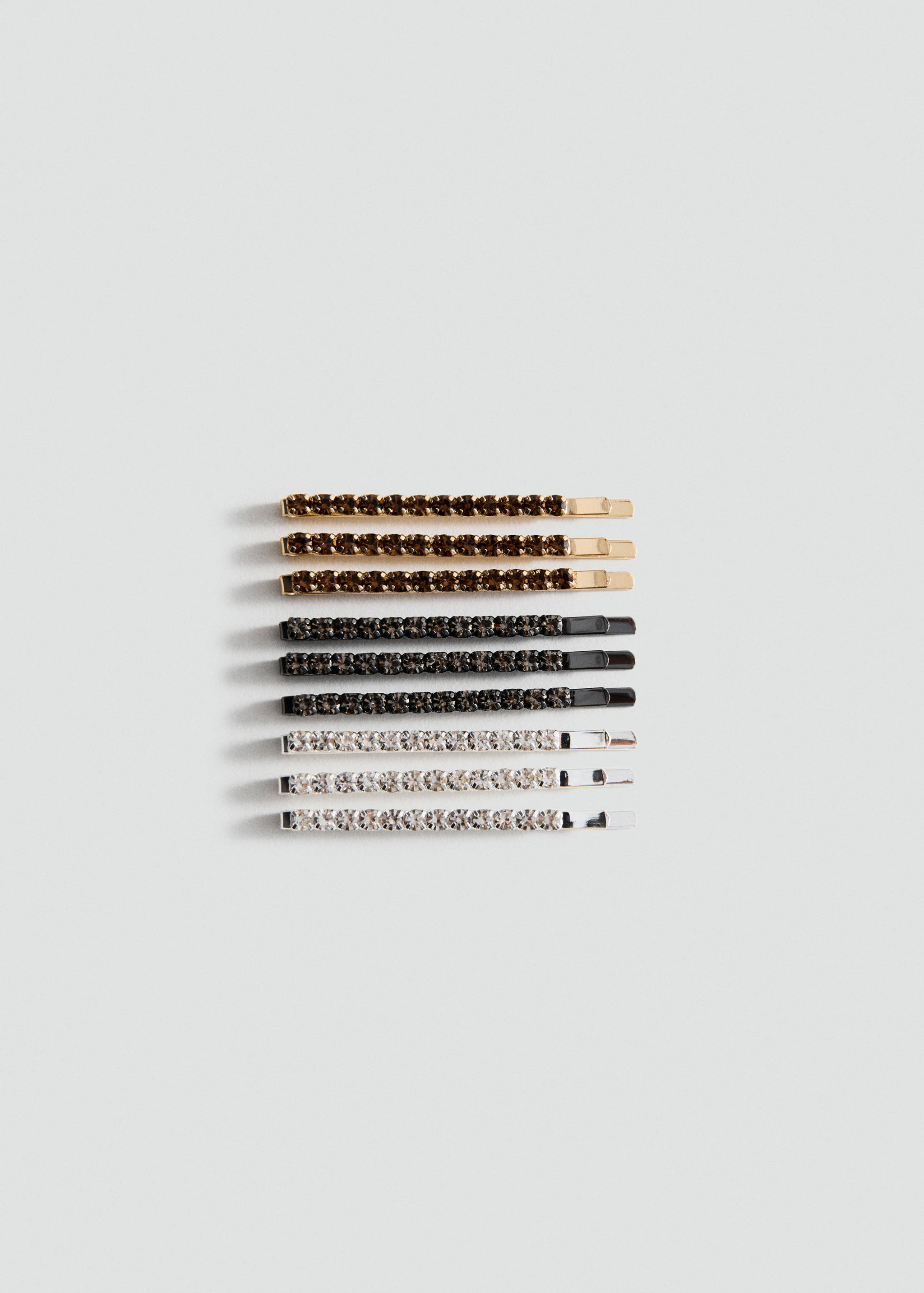 Lot barrettes combinées - Article sans modèle