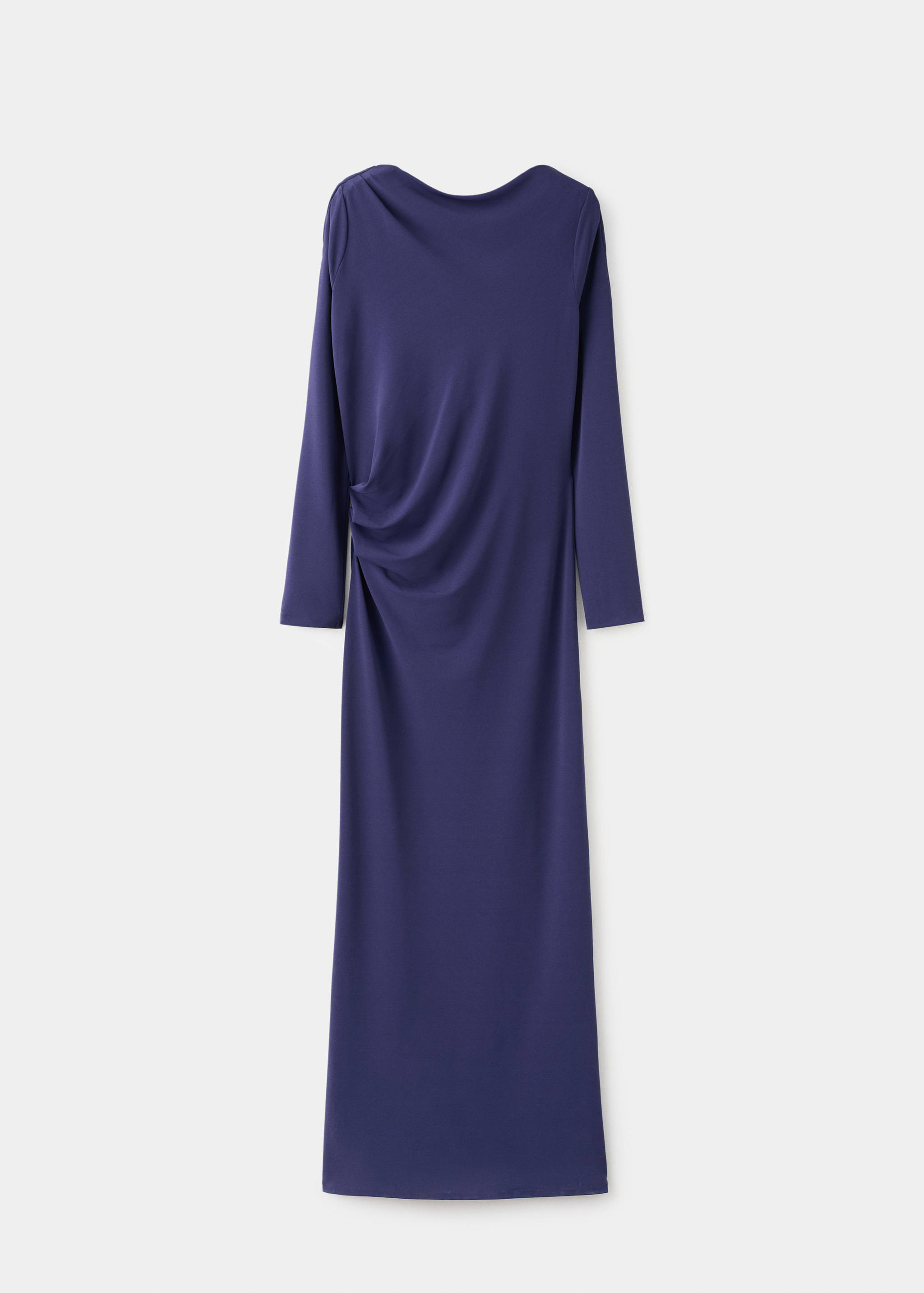 Fine-knit open-back dress - Article without model