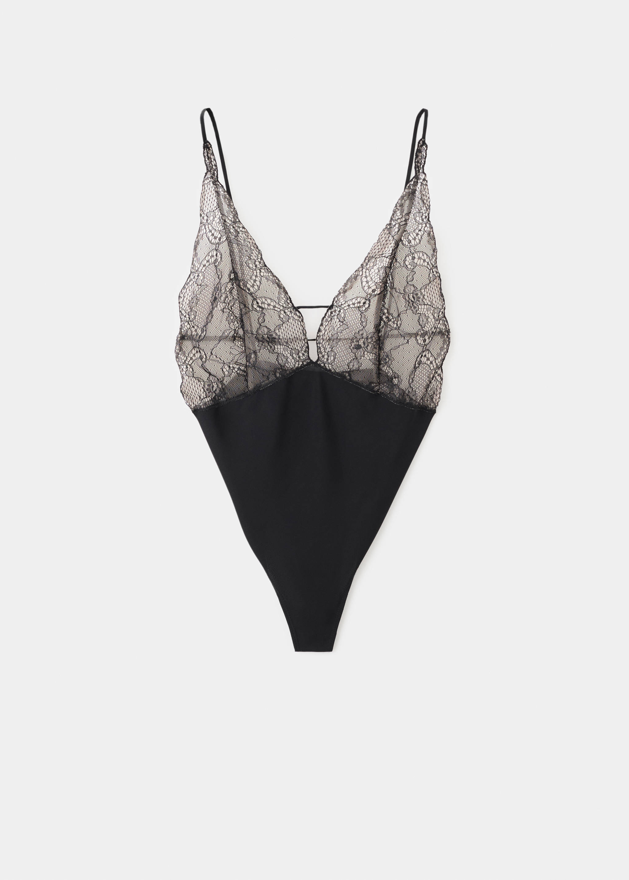 Combined lace bodysuit - Article without model