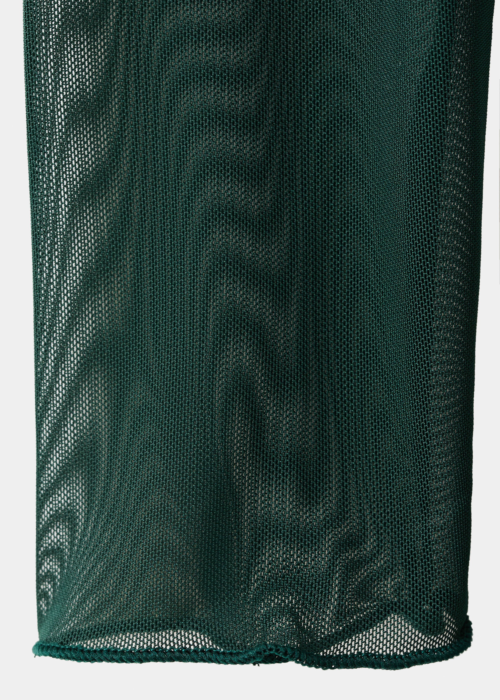 Semi-transparent asymmetrical dress - Details of the article 0