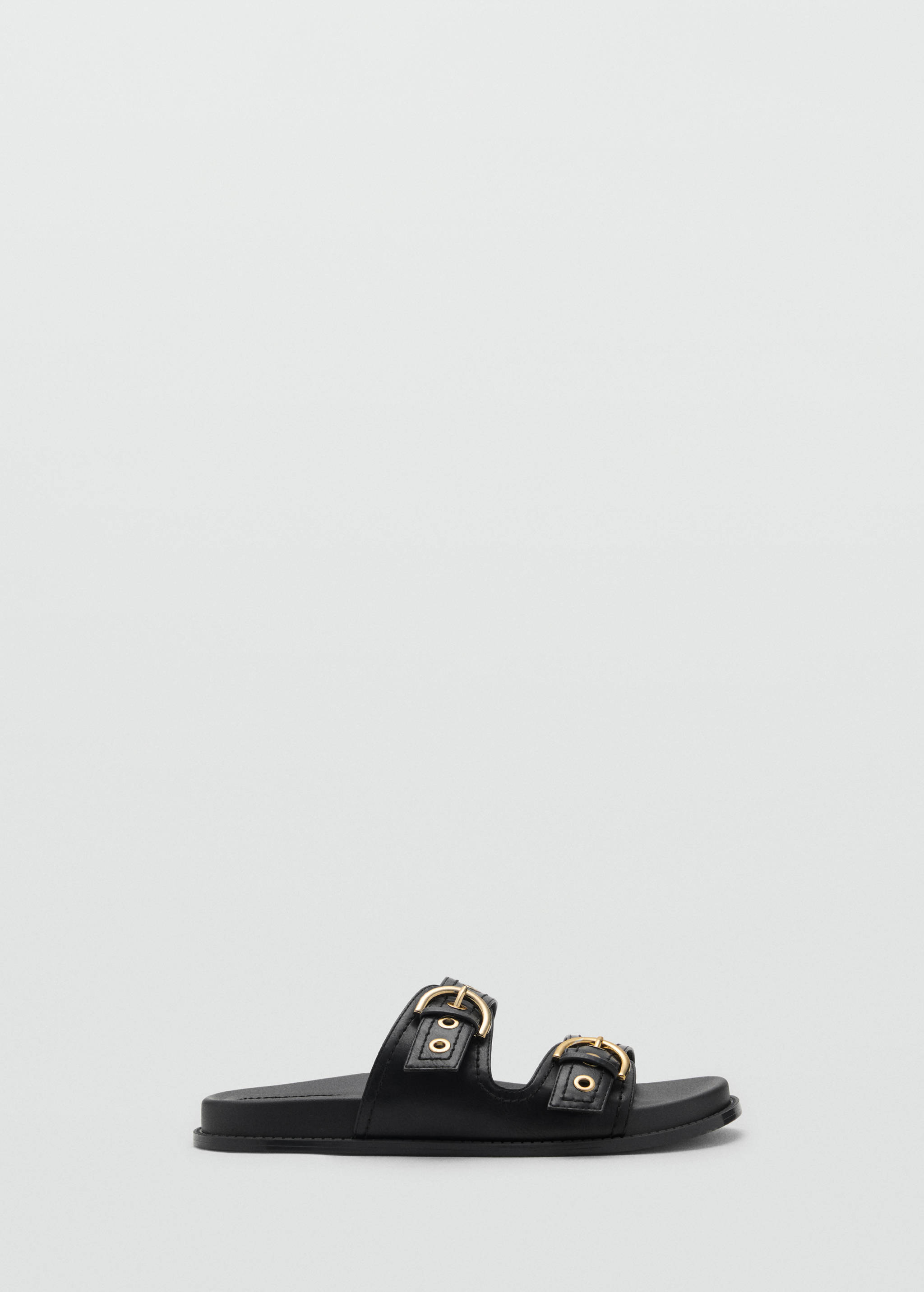 Strap sandals with buckle - Article without model
