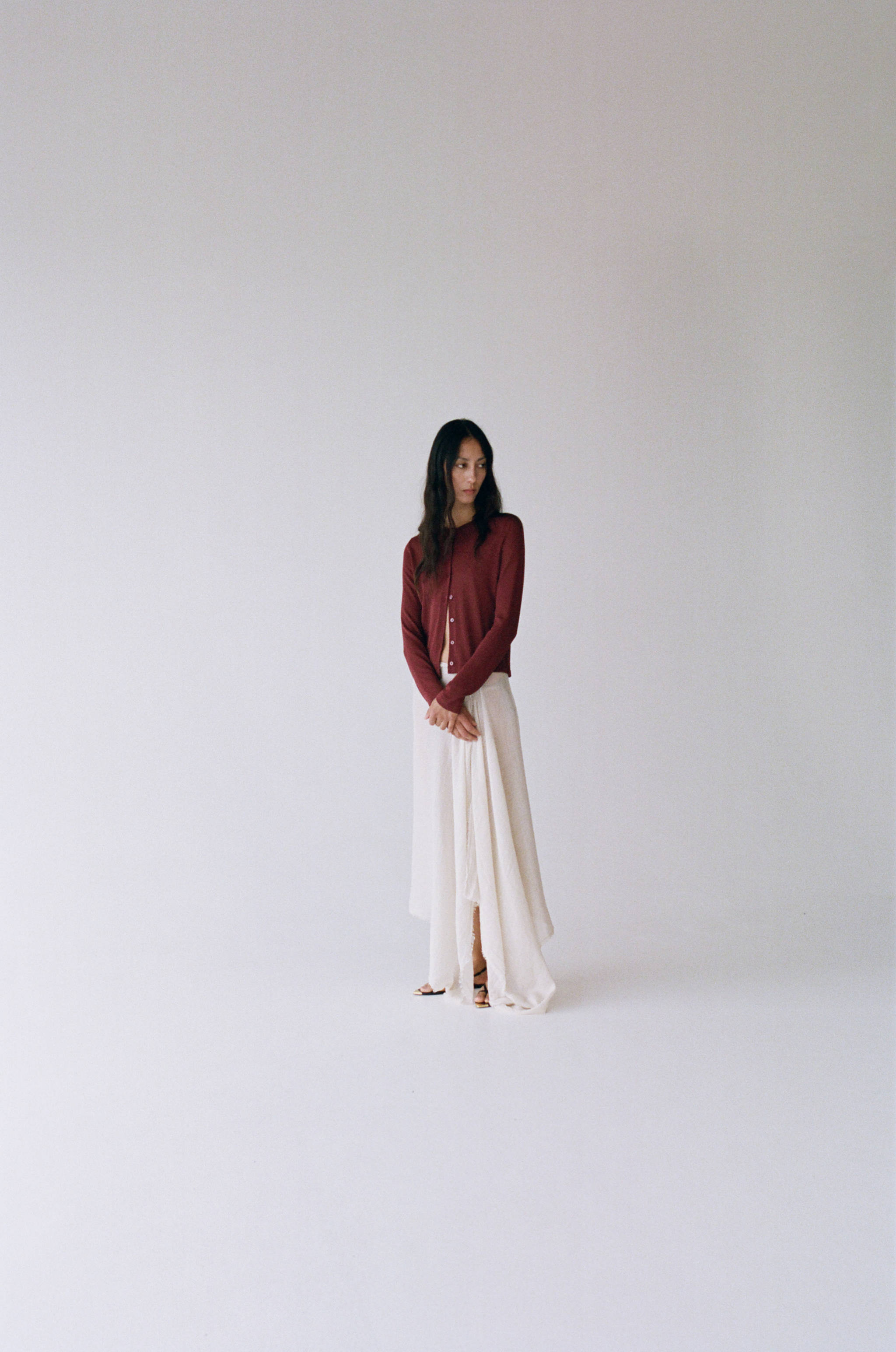 Frayed edge scarf - Details of the article 9