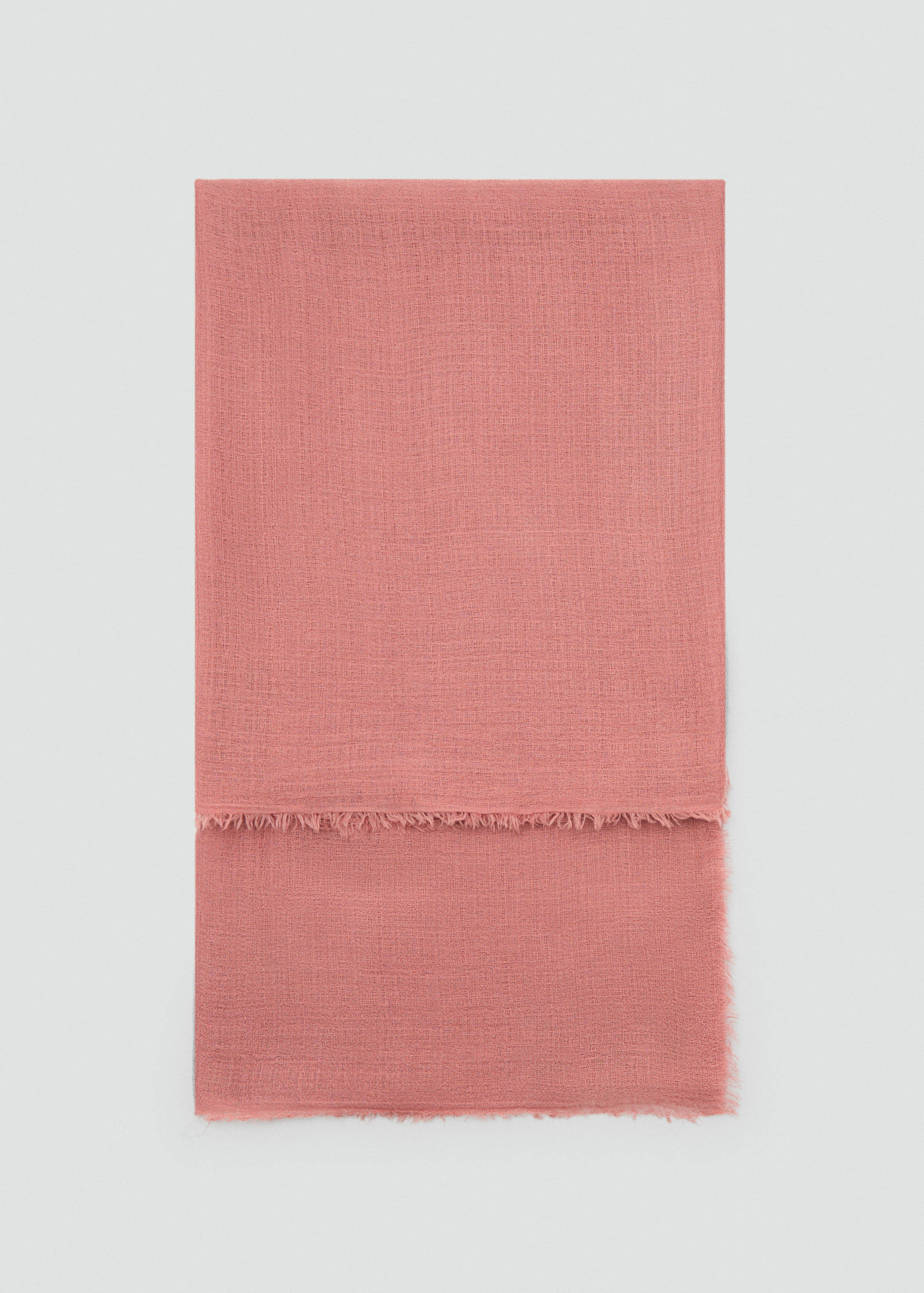 Frayed edge scarf - Article without model