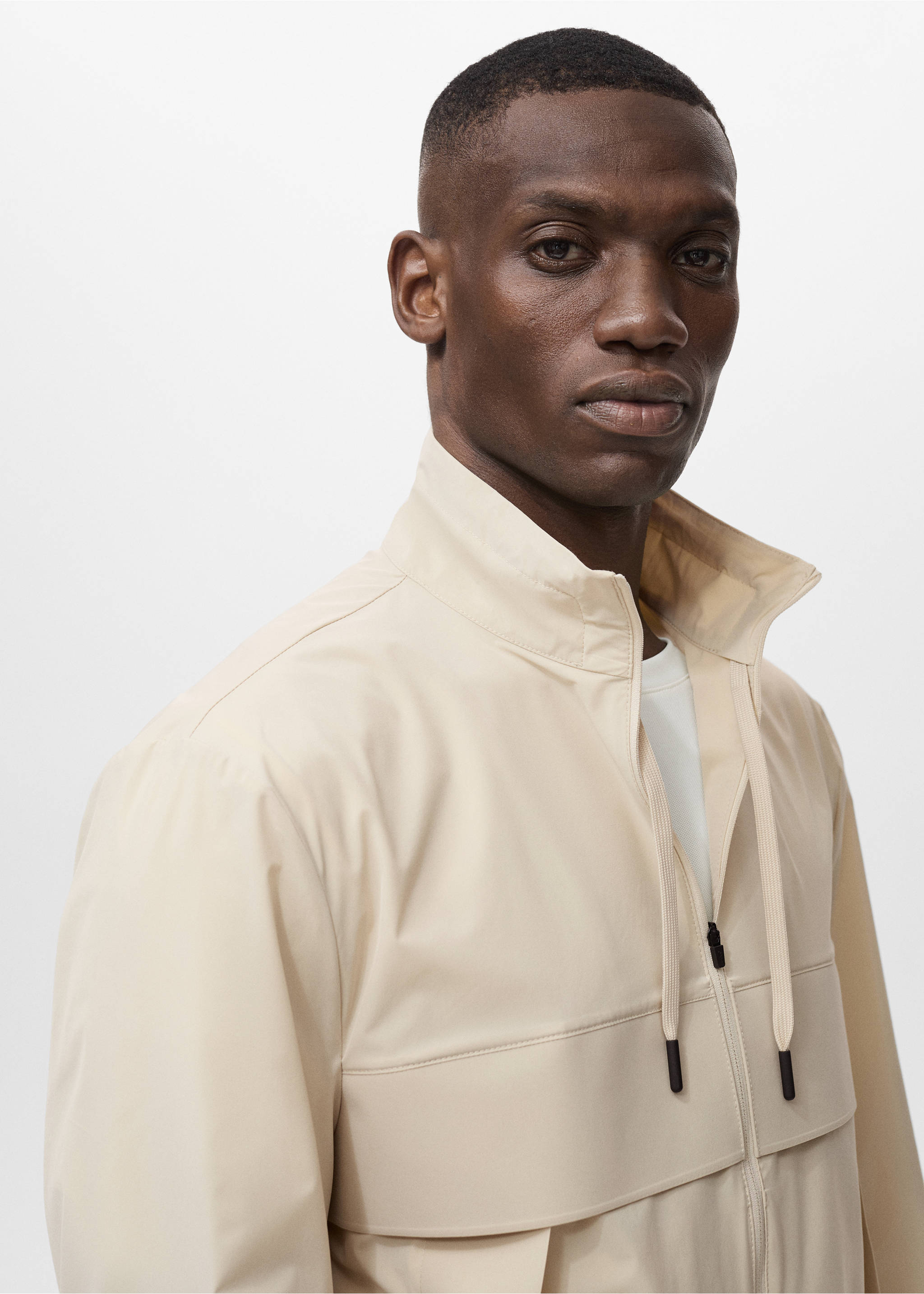 Veste résistant à l’eau COOLMAX® - Détail de l'article 1, Beige. Ref: 17061129-00.