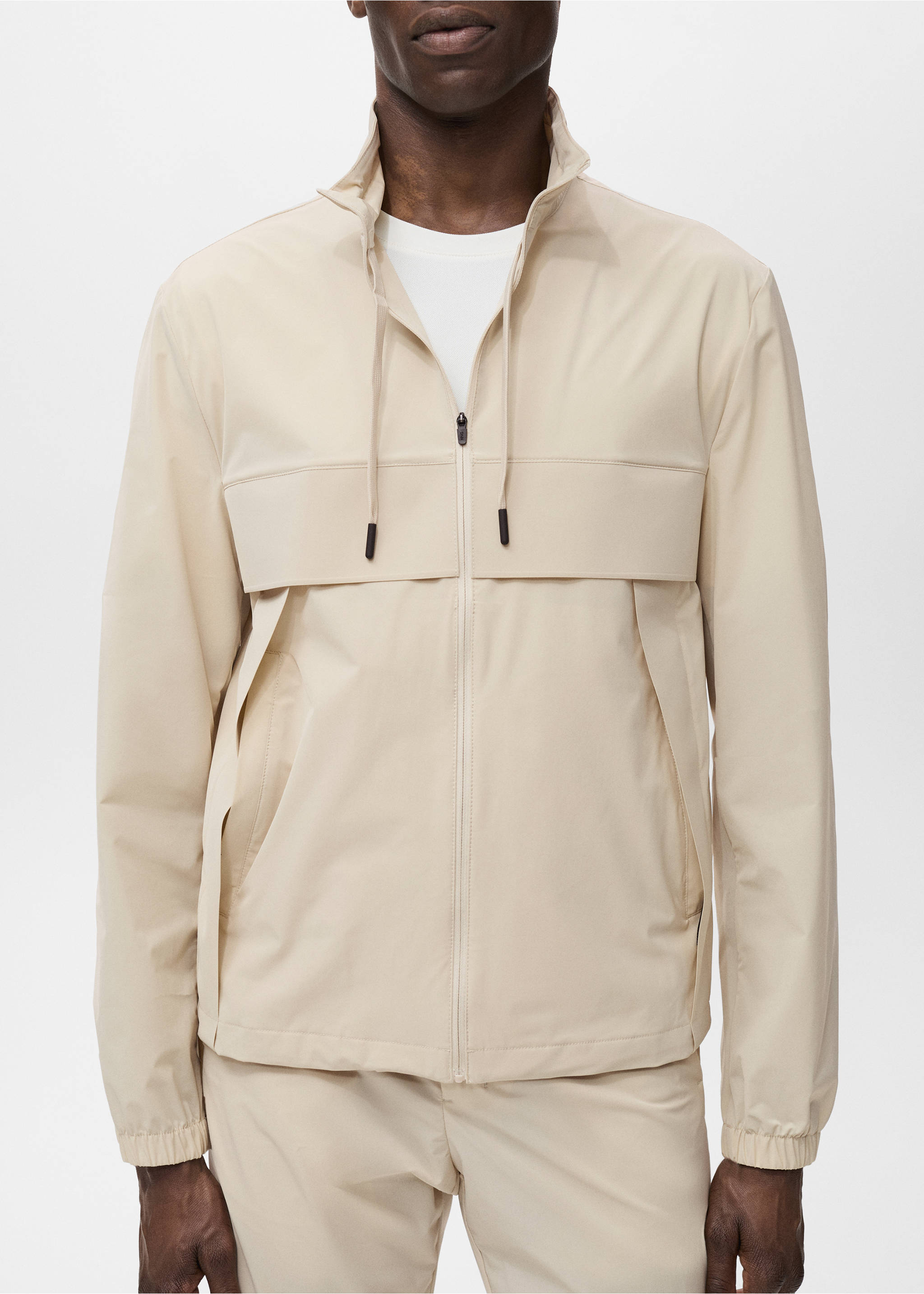 Veste résistant à l’eau COOLMAX® - Détail de l'article 3, Beige. Ref: 17061129-00.