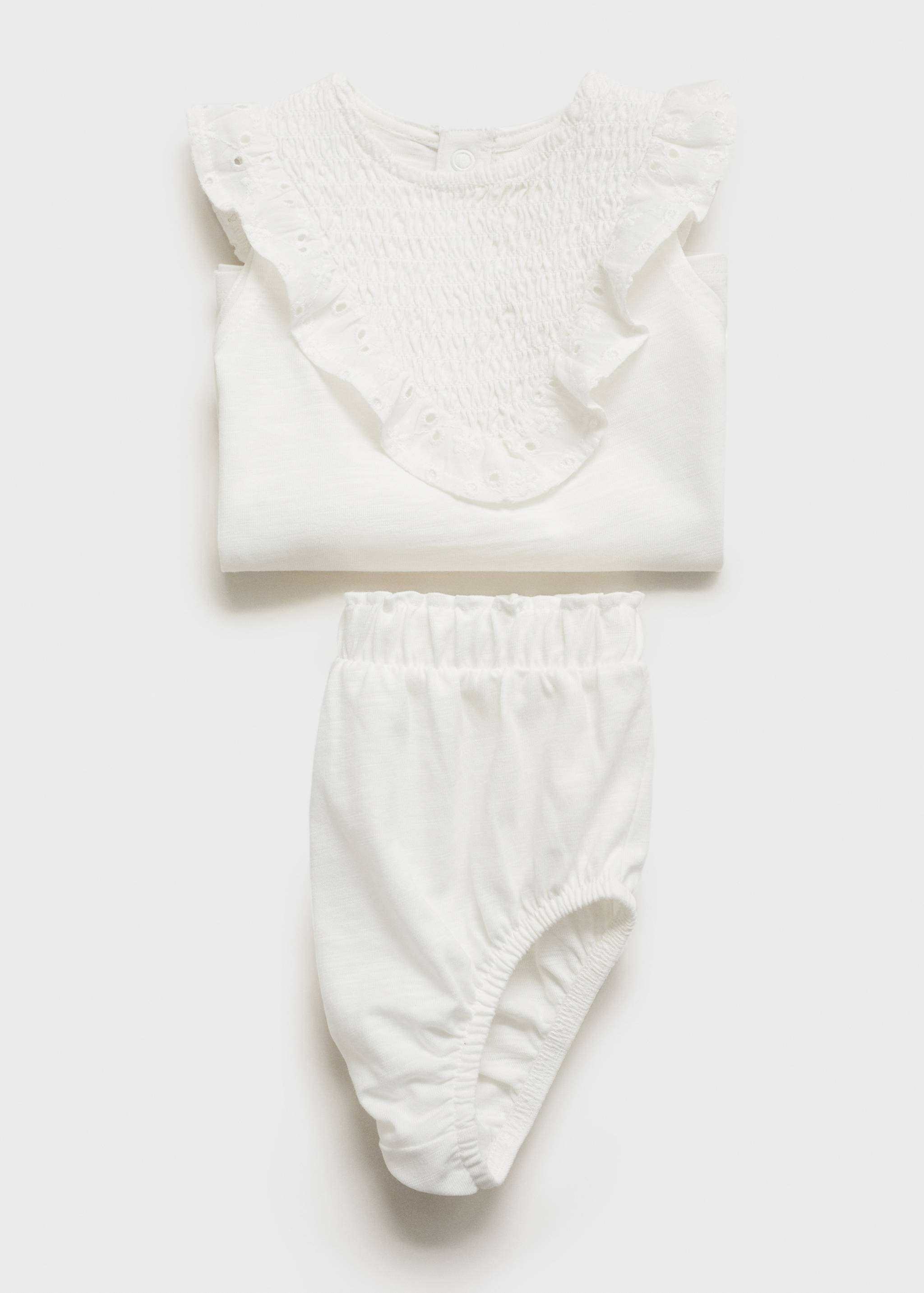 Ruffled dress and frog - Details of the article 8