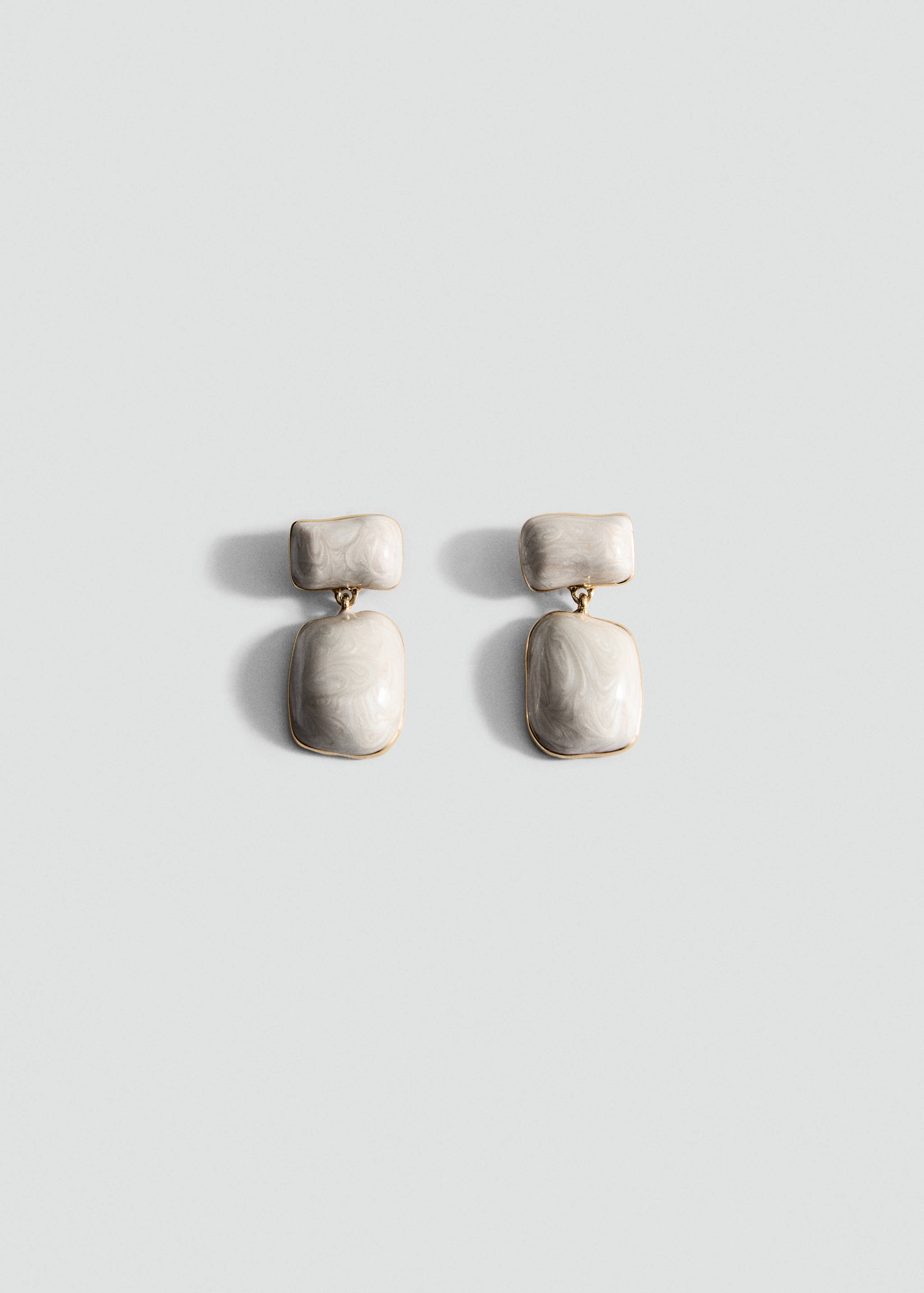 Beaded drop earrings - Article without model