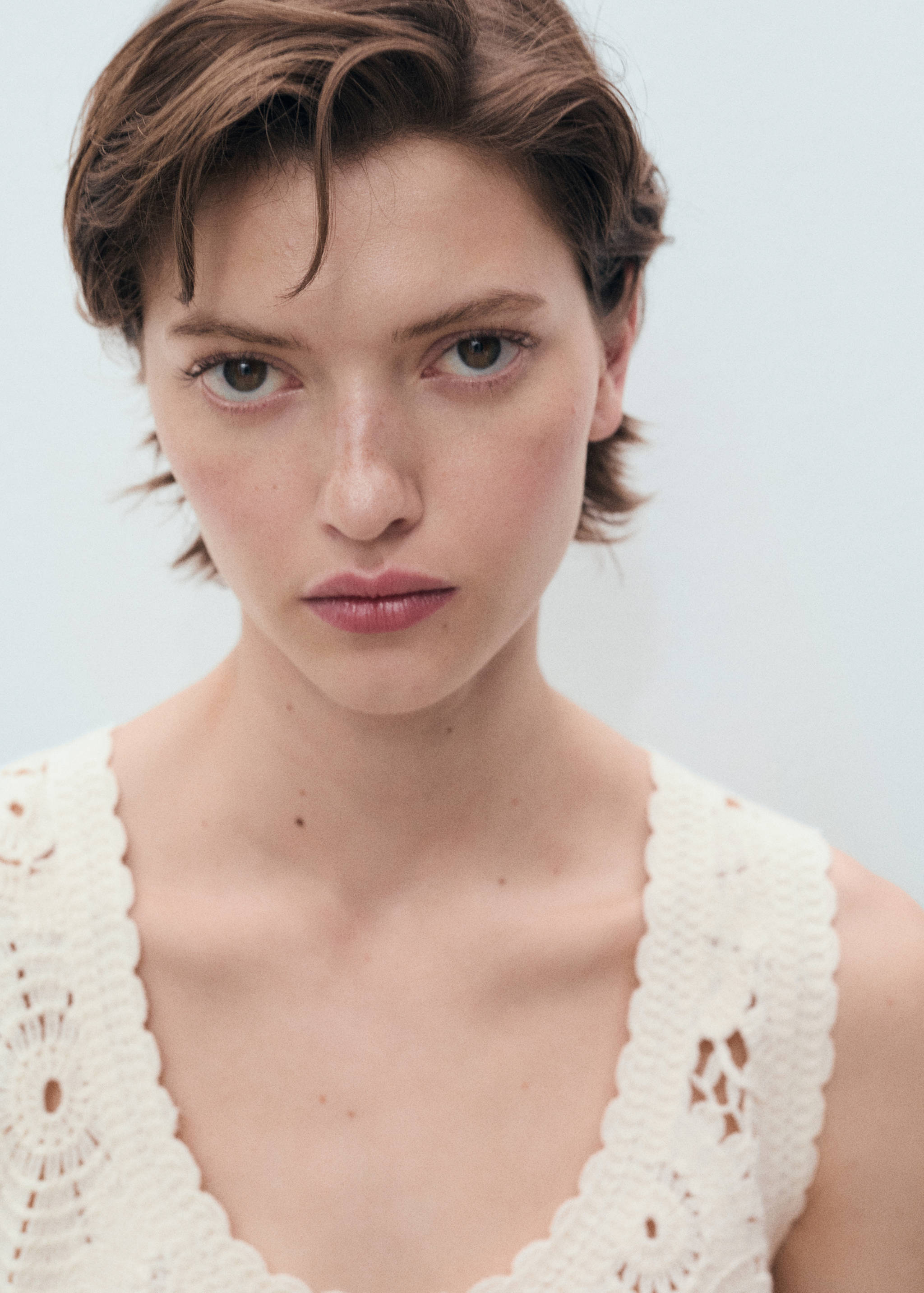 Top crochet fleurs - Détail de l'article 1