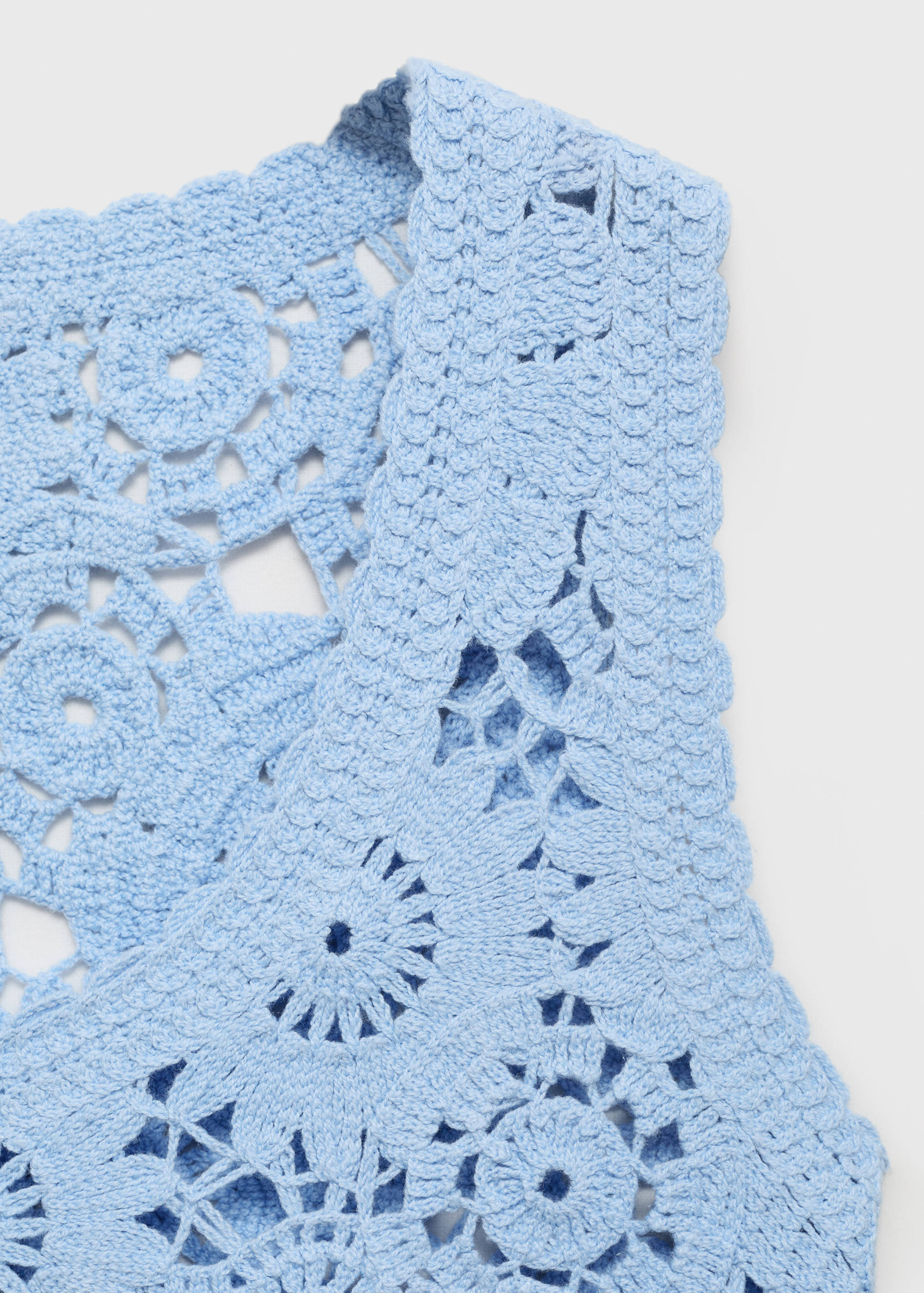 Top crochet fleurs - Détail de l'article 8