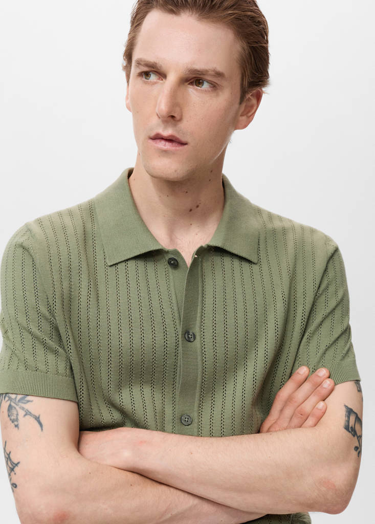 Slim-fit 100% linen bermuda shorts — Off White