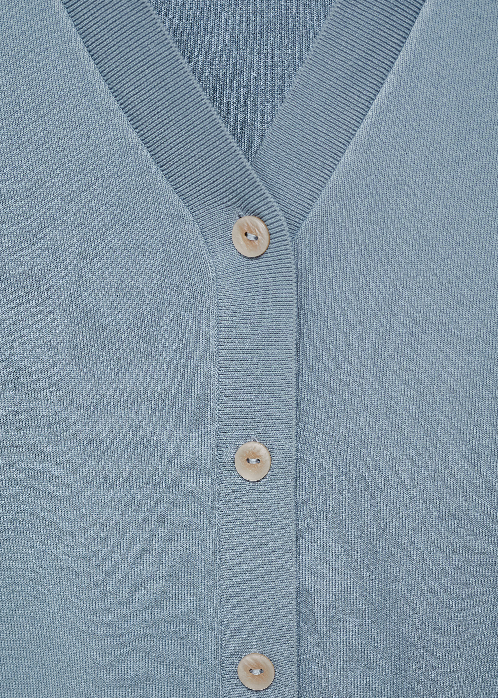 Gilet à épaulettes en maille fine - Détail de l'article 0